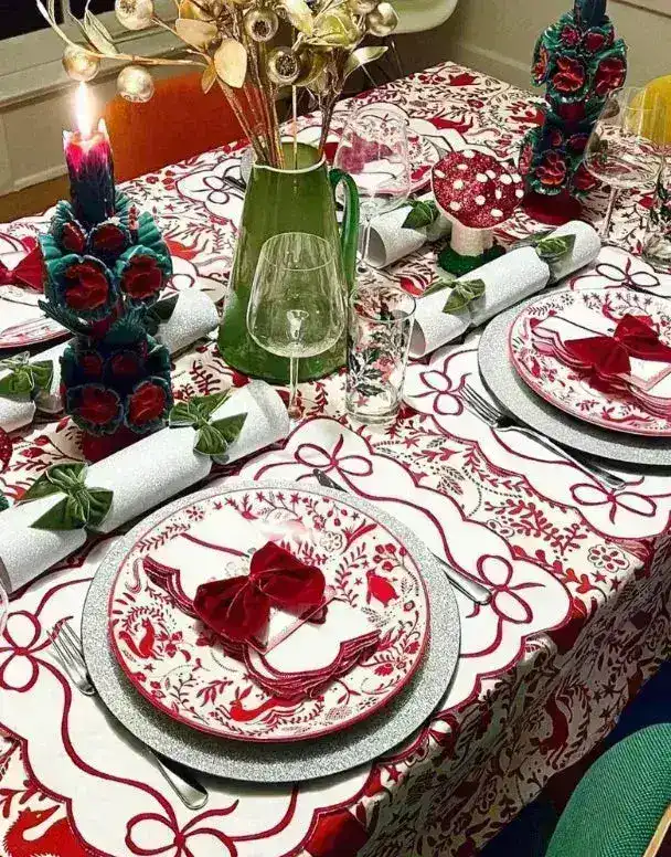 Ruby Ripple Placemats - Image 2