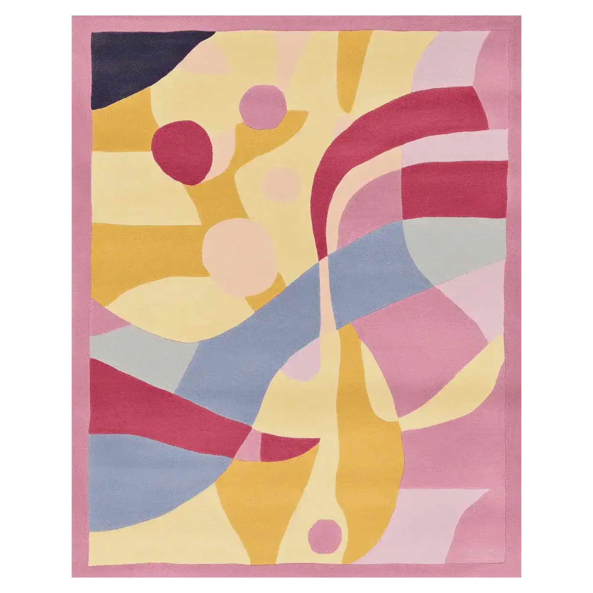 Rush of Pastels Hand Tufted Rug