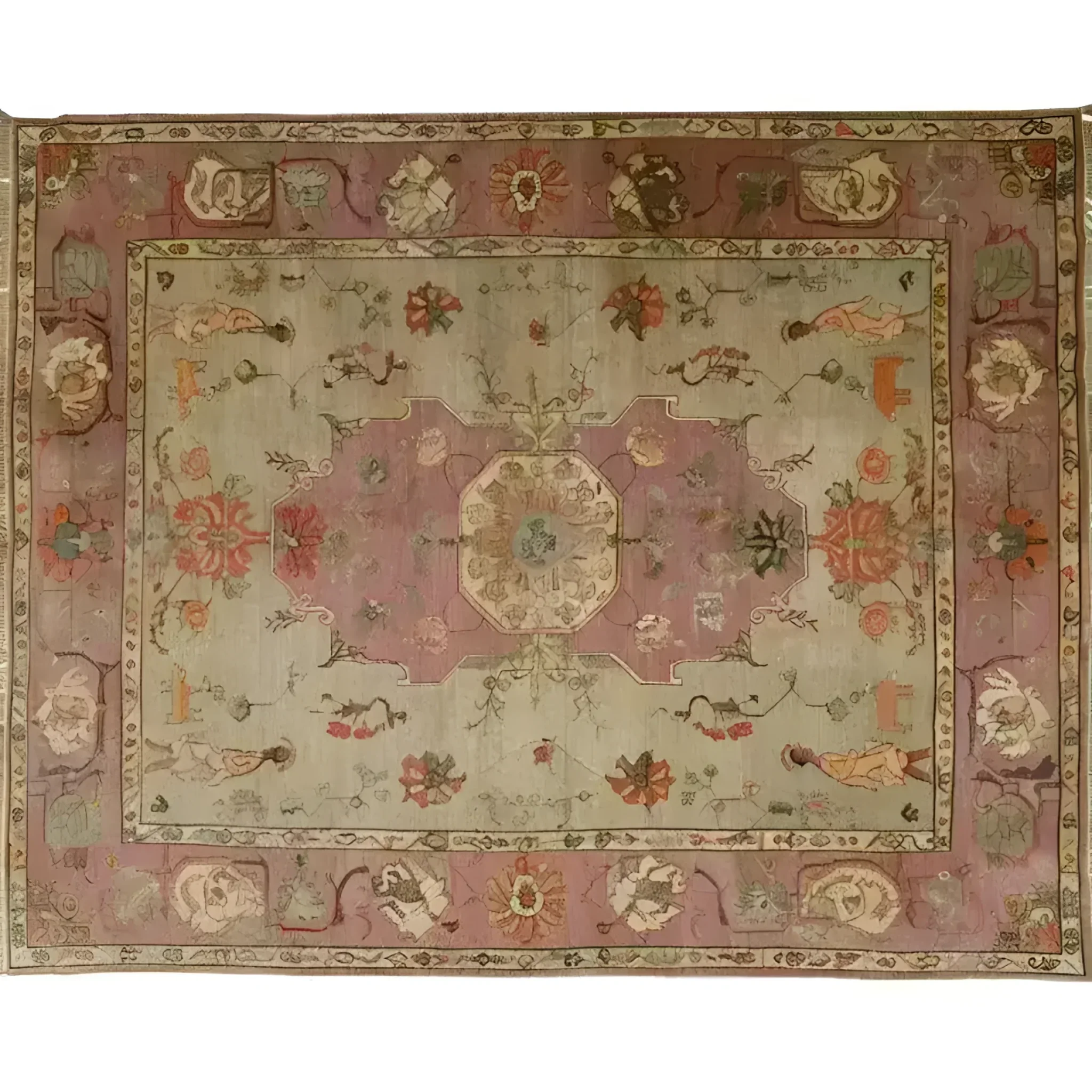Rustic Heritage Hand Knotted Area Rug - Image 3