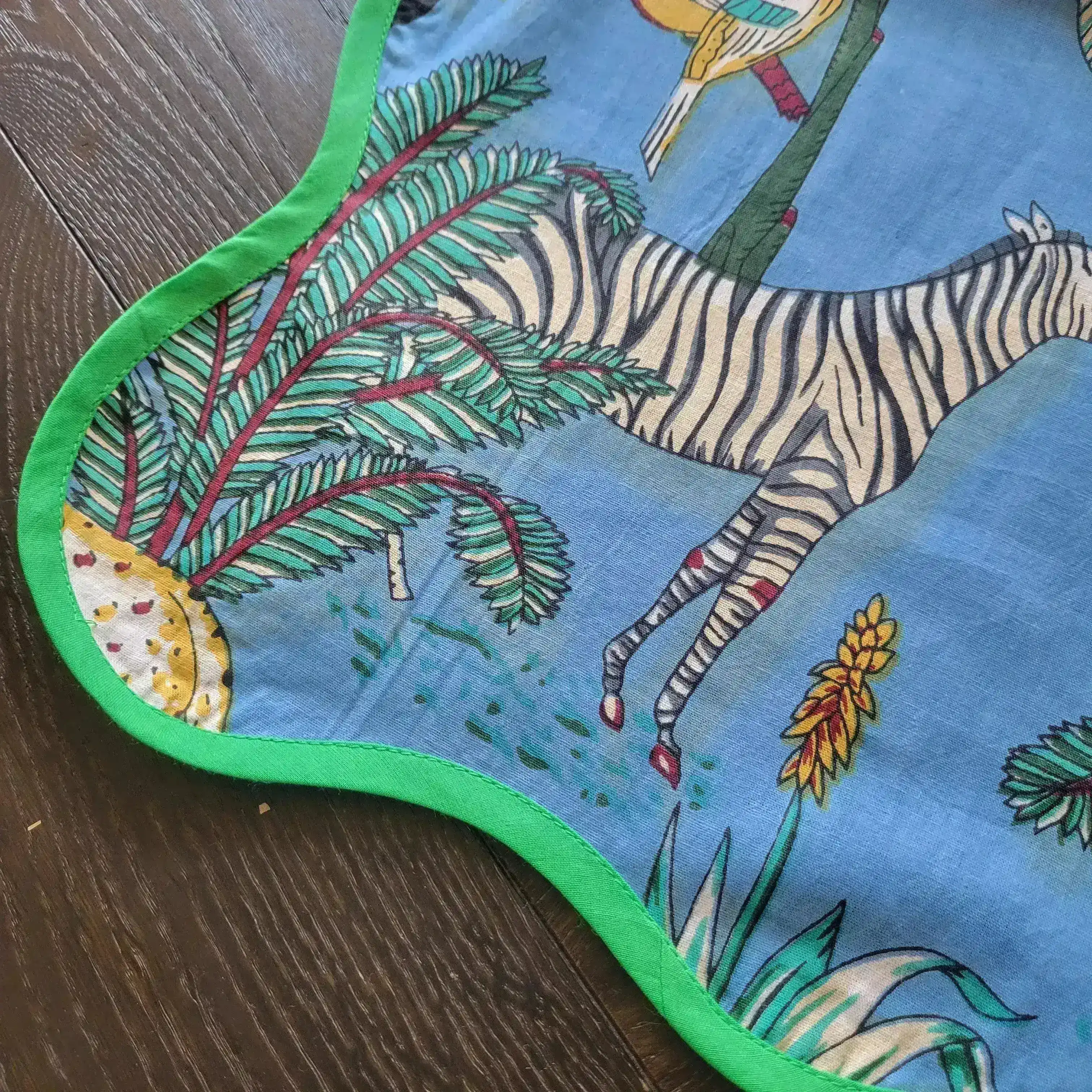 Safari Scalloped Cotton Napkins - Image 11