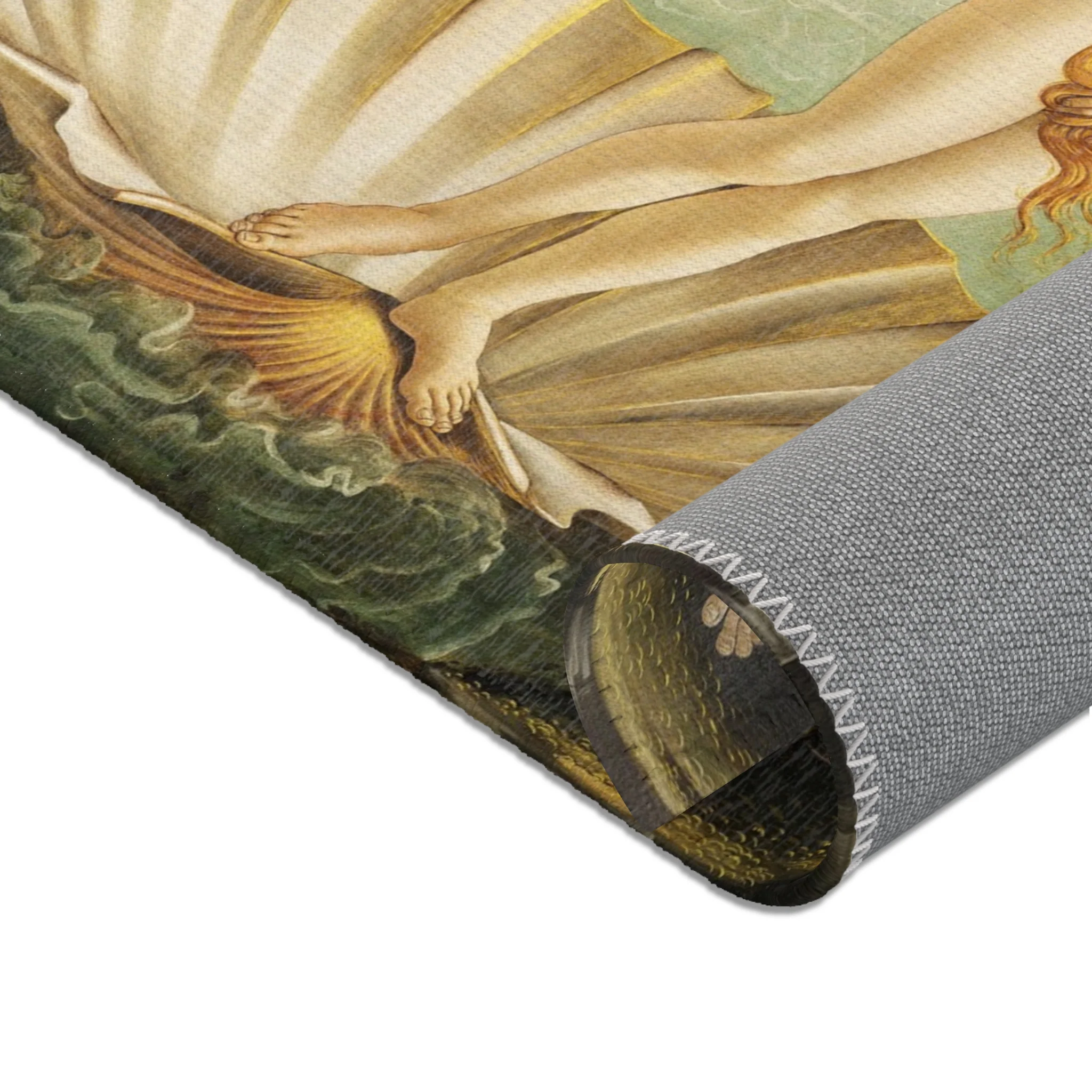 Sandro Botticelli - La nascita di Venere - Google Art Project - edited | Area Rug - Image 14