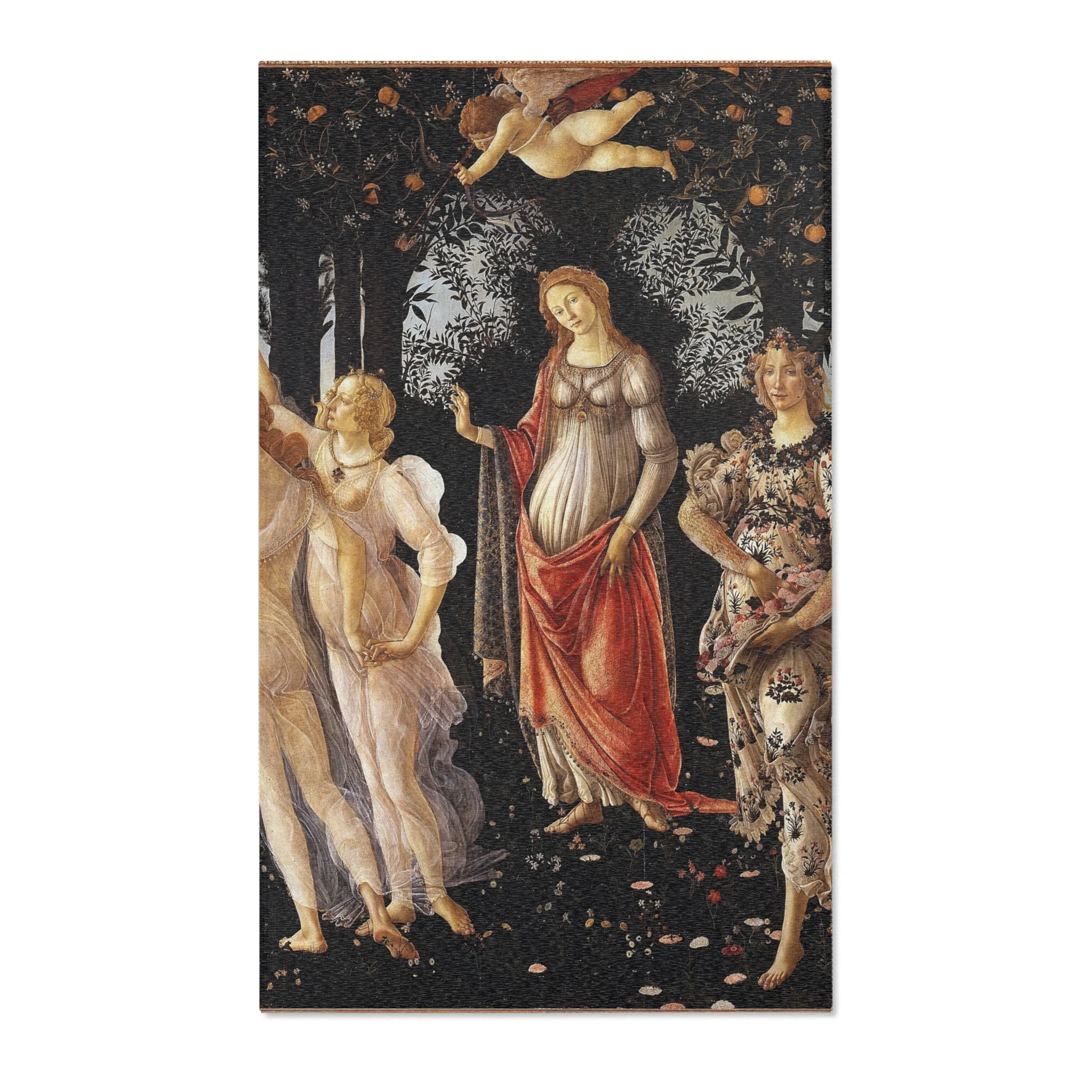 Sandro Botticelli - La Primavera - Google Art Project | Area Rug - Image 2