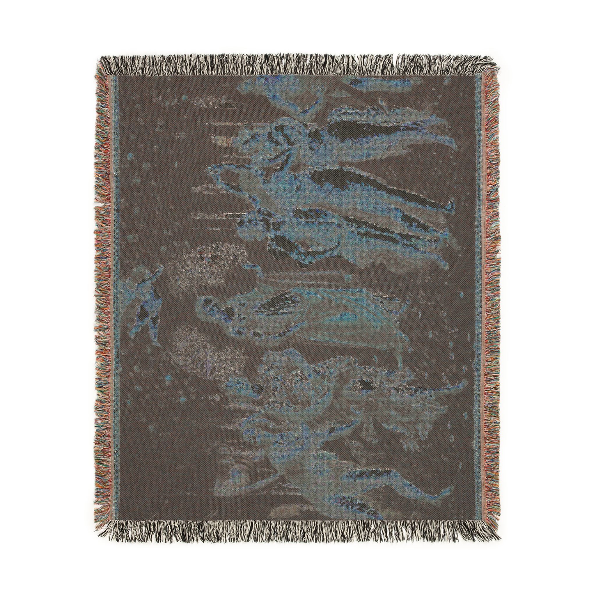 Sandro Botticelli - La Primavera - Google Art Project | Woven Tapestry Blanket - Image 9