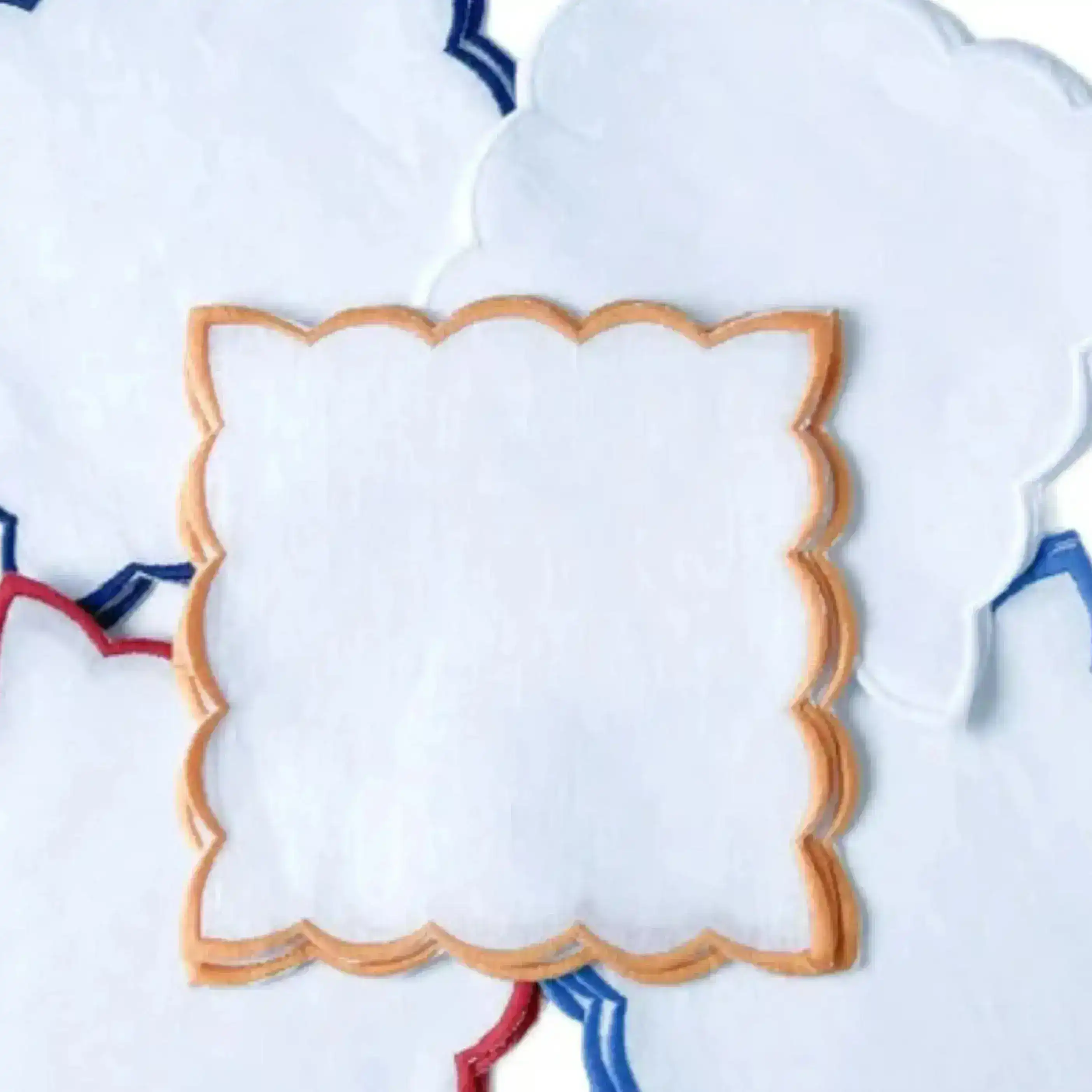 Scalloped Elegance Placemats - Image 2