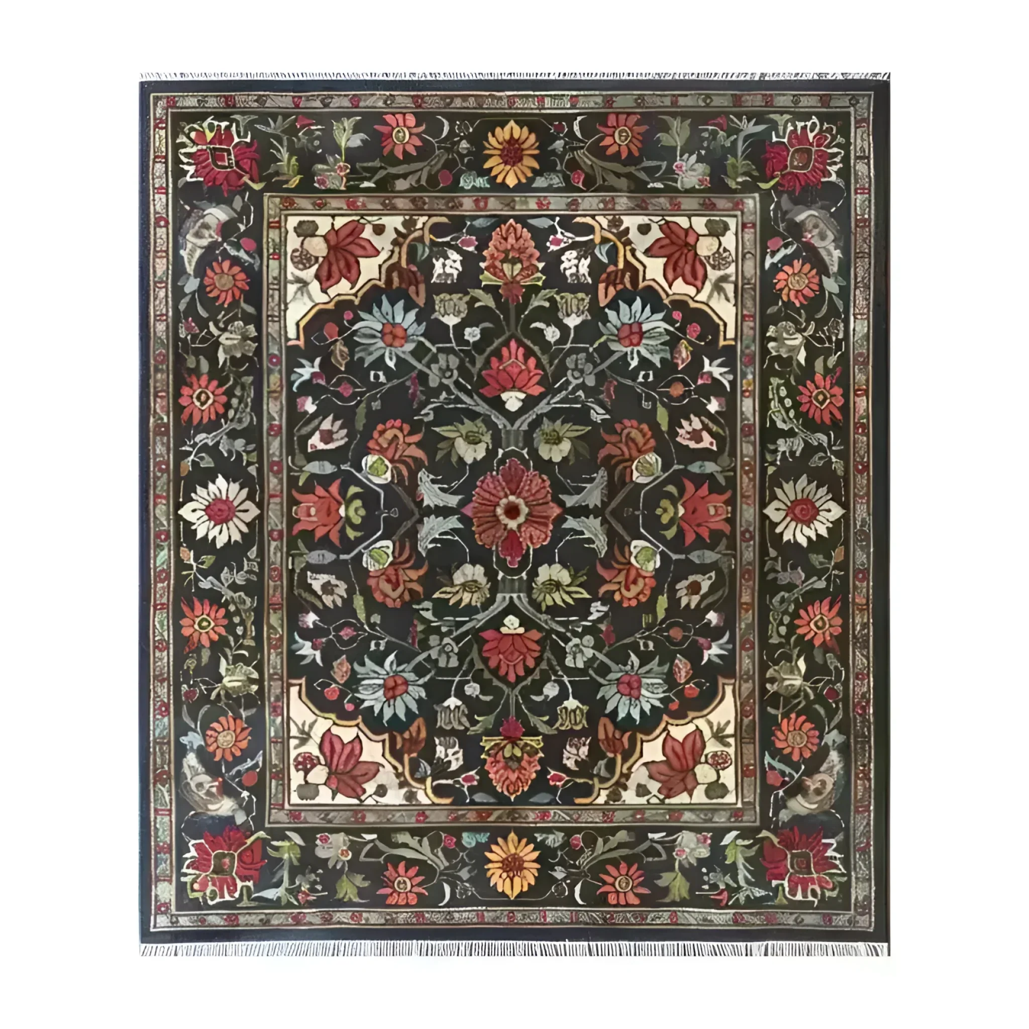 Scarlet Grove Hand Knotted Area Rug