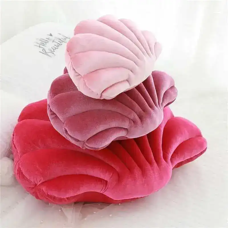 Sea Shell Plush Stuffed Pillow - Image 5