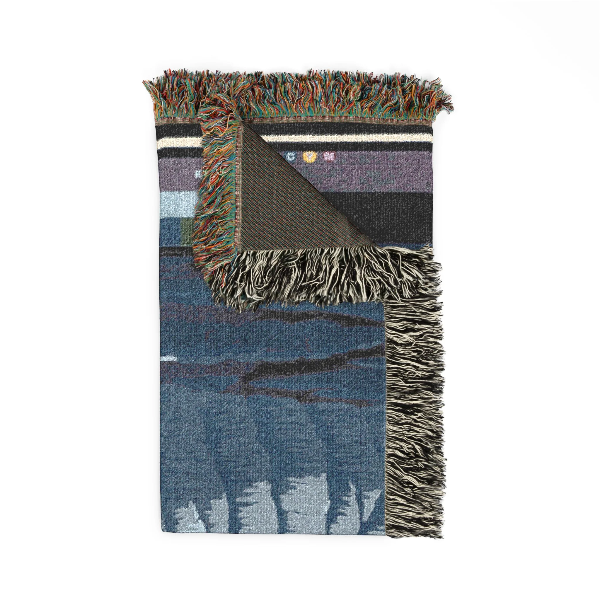 see-america-carlsbad-caverns-wpa-federal-art-project | Woven Tapestry Blanket - Image 5