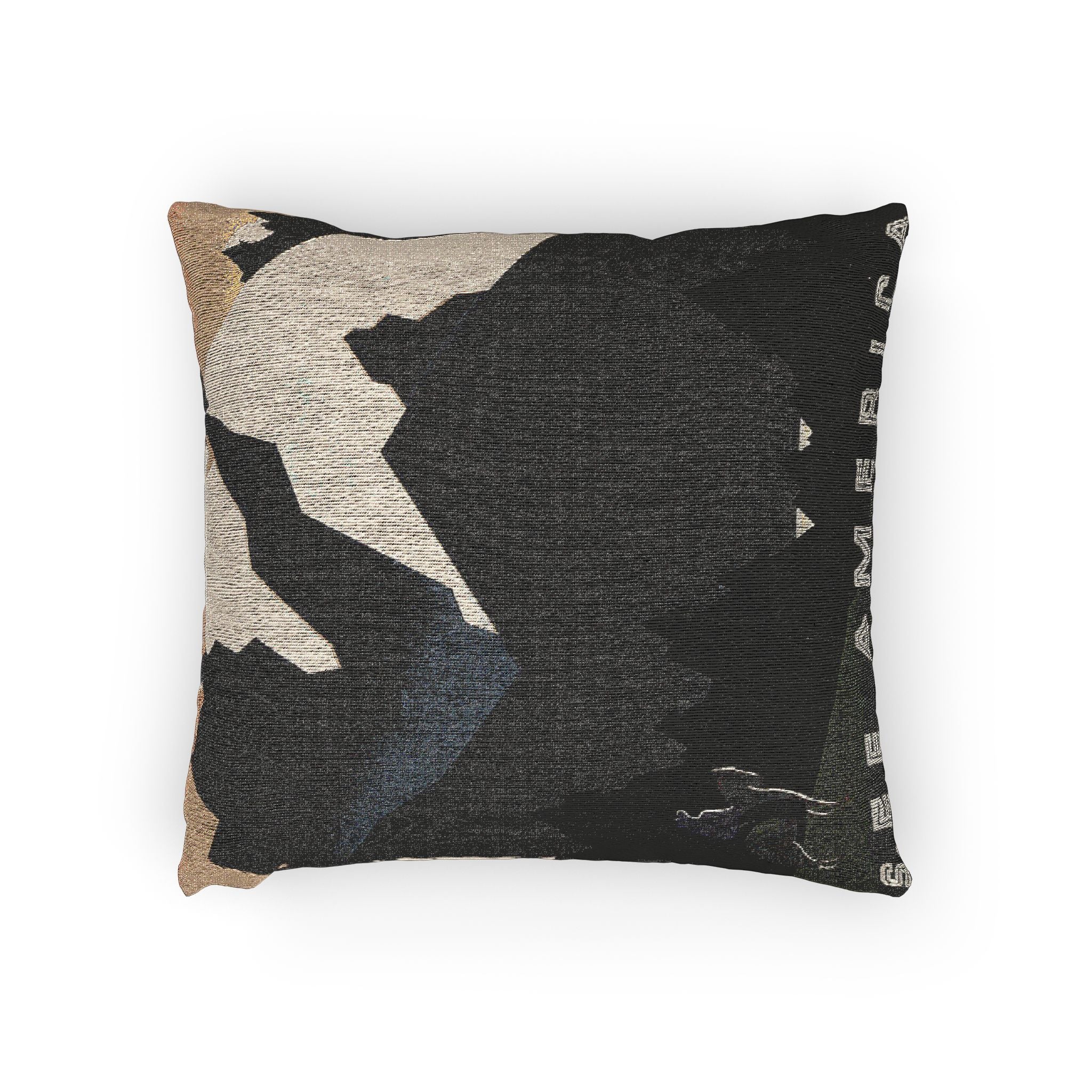 see-america-welcome-to-montana-wpa-federal-art-project | Woven Pillow - Image 2