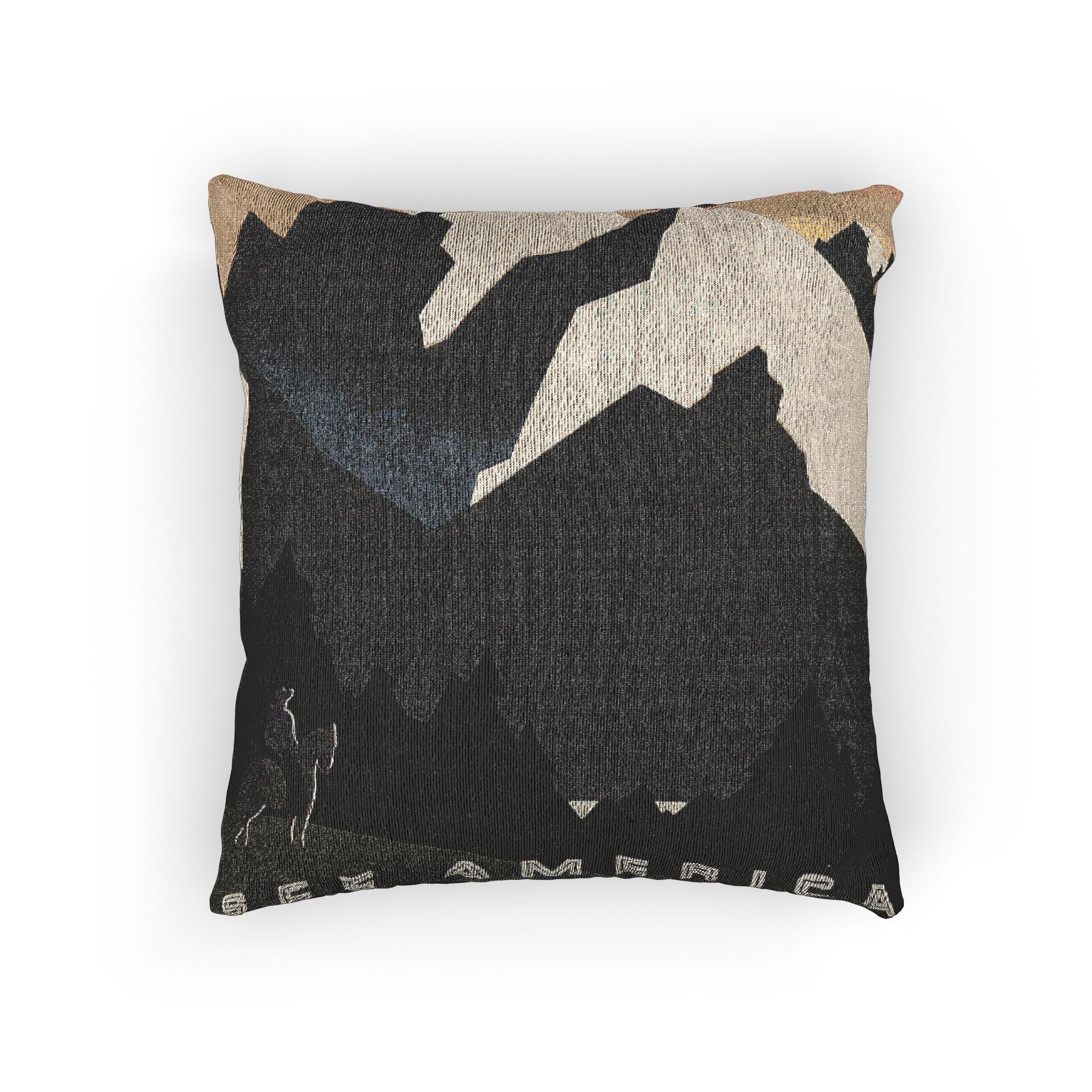 see-america-welcome-to-montana-wpa-federal-art-project | Woven Pillow - Image 3
