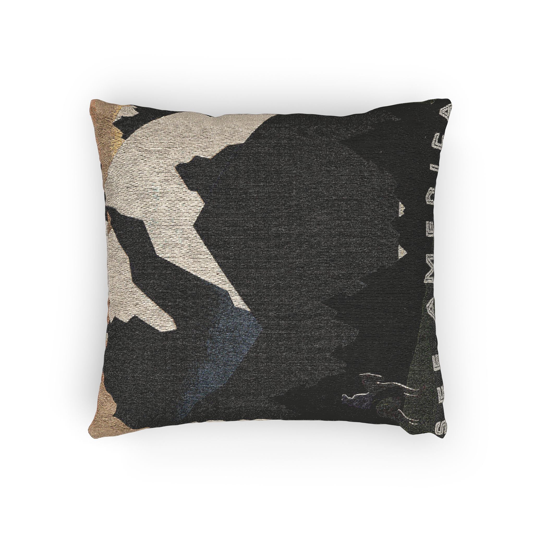 see-america-welcome-to-montana-wpa-federal-art-project | Woven Pillow - Image 4