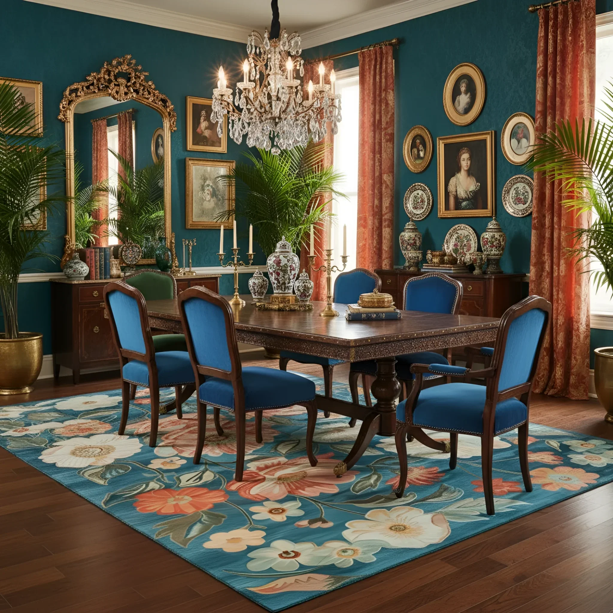 Serene Garden Hand Tufted Rug - Image 2