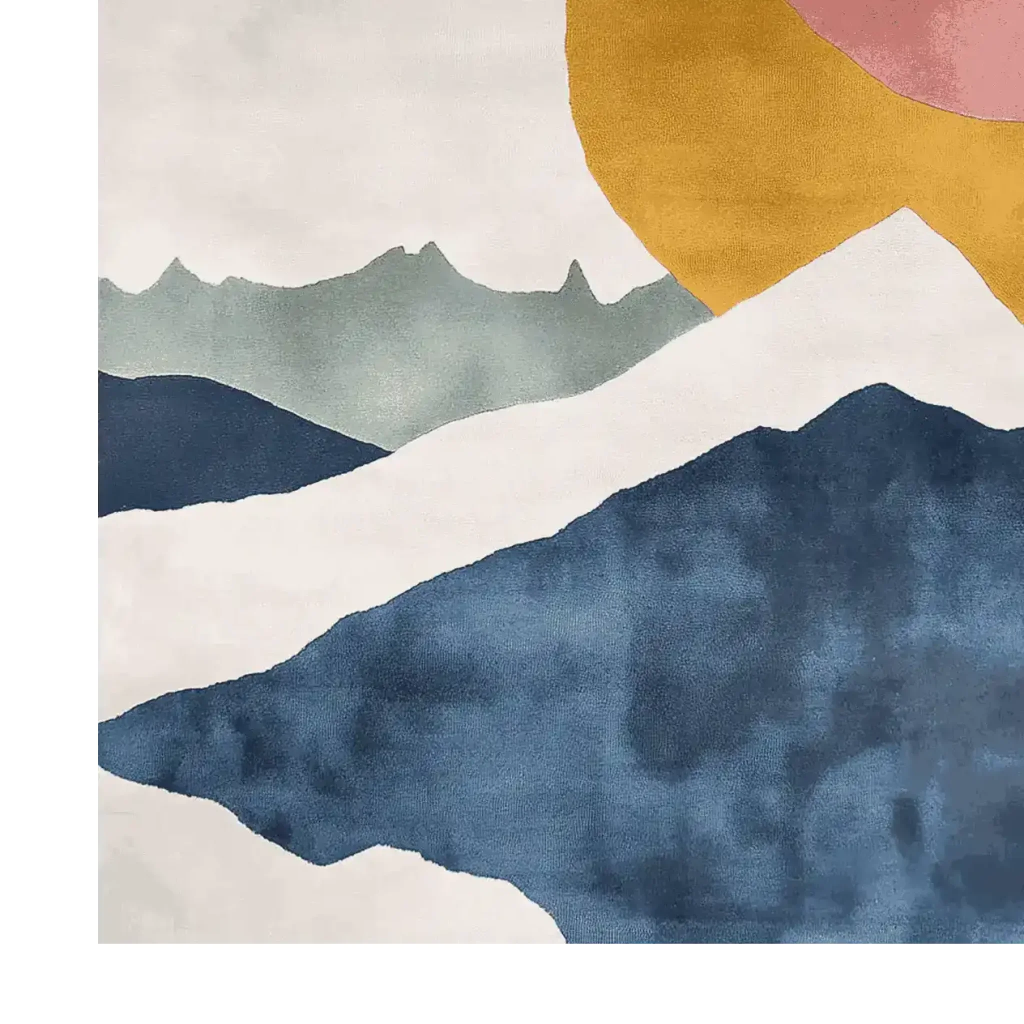Serene Horizon Hand Tufted Rug - Image 11