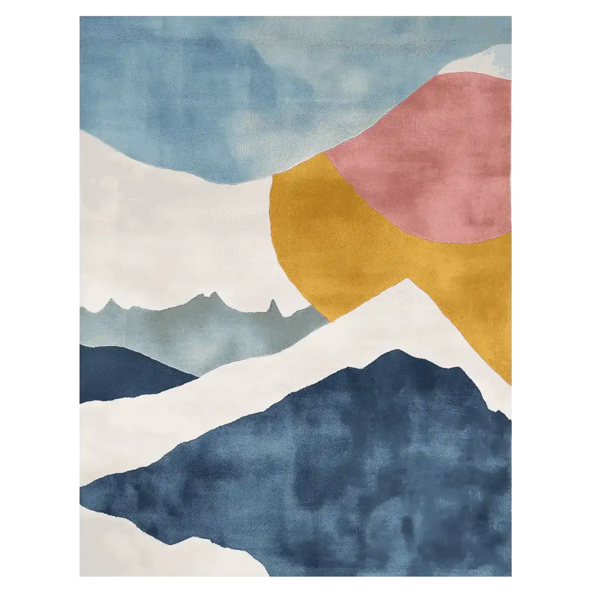 Serene Horizon Hand Tufted Rug - Image 7