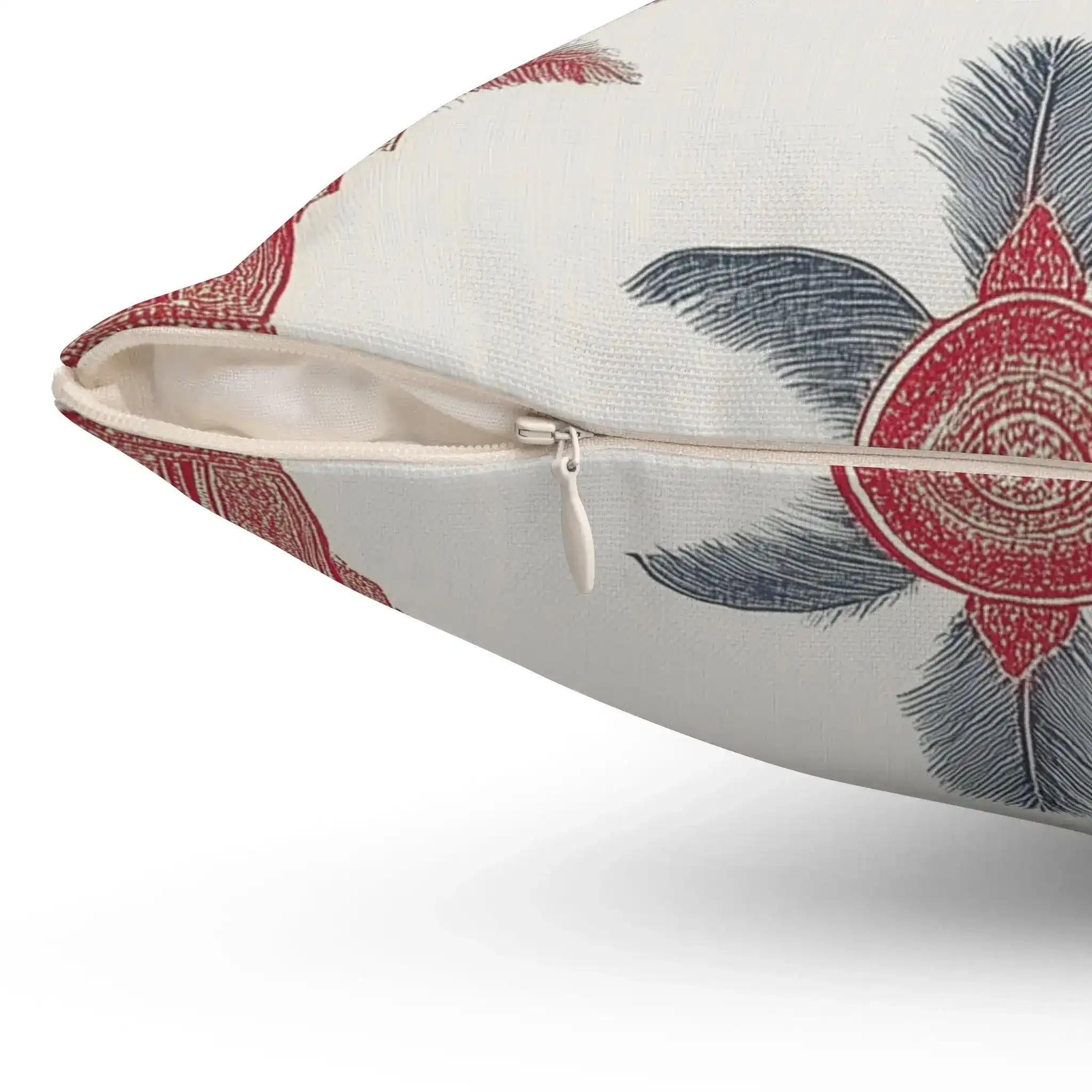 Serene Thai Monk Throw Pillow - Image 2