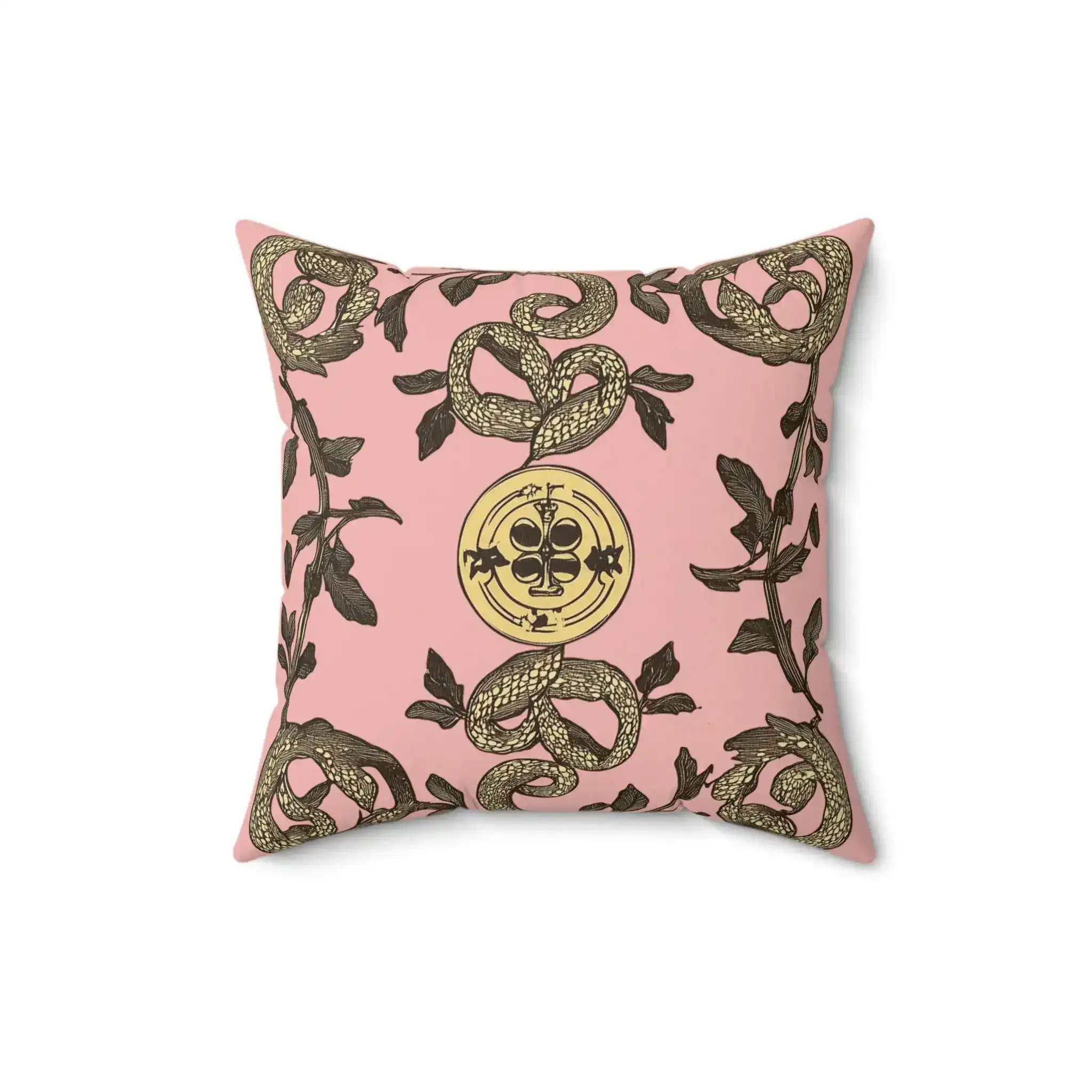 Serpentine Sigil Throw Pillow - Image 4