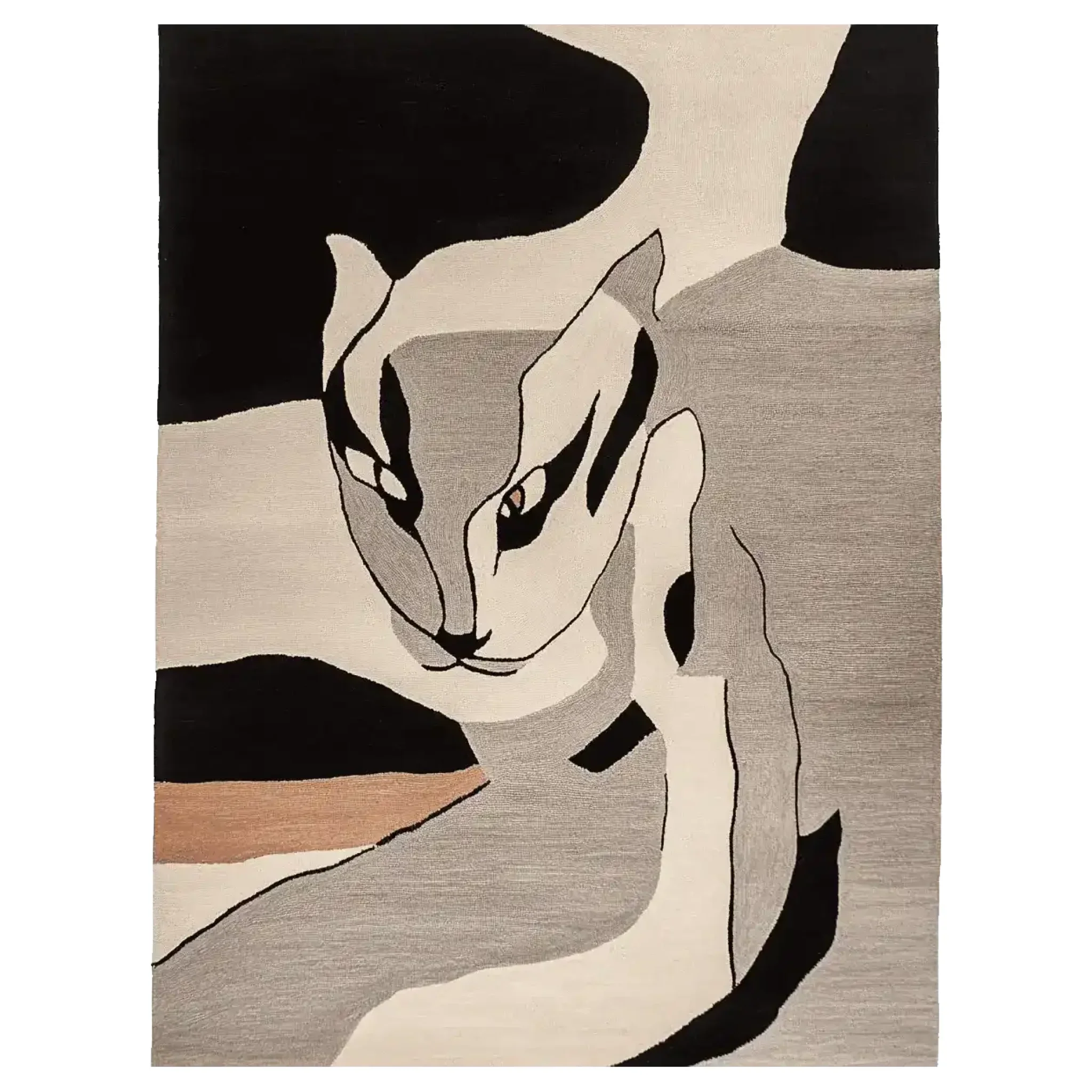 Shadow Cat Mirage Hand Tufted Rug