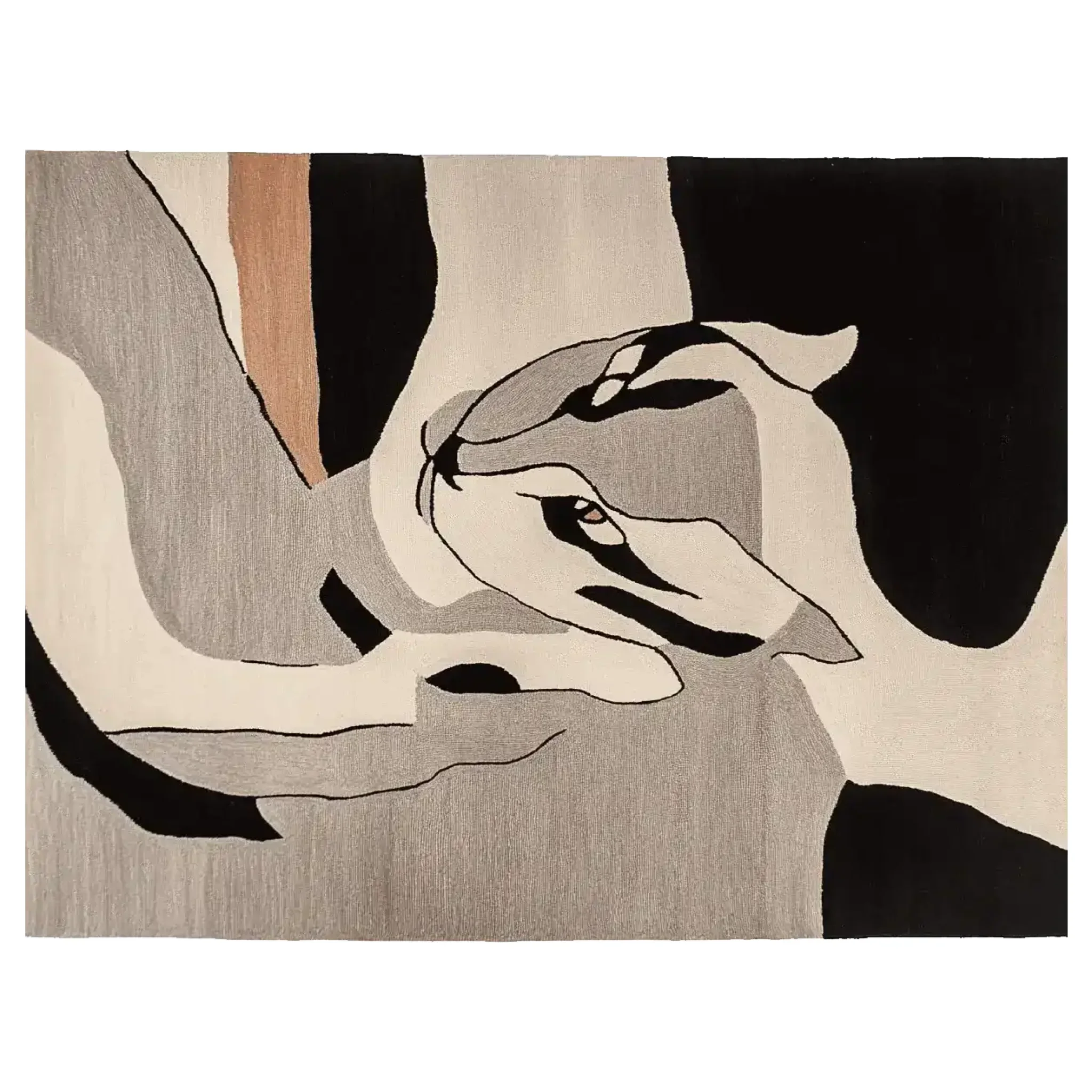 Shadow Cat Mirage Hand Tufted Rug - Image 4