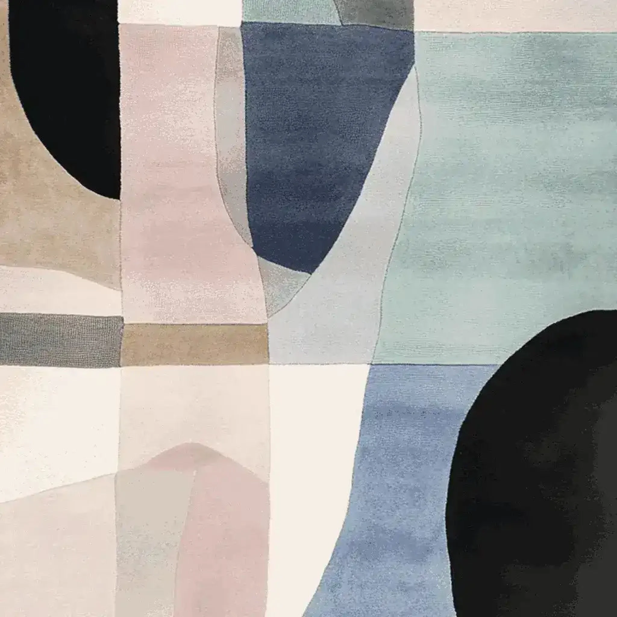 Shifting Horizon Tones Hand Tufted Rug - Image 5