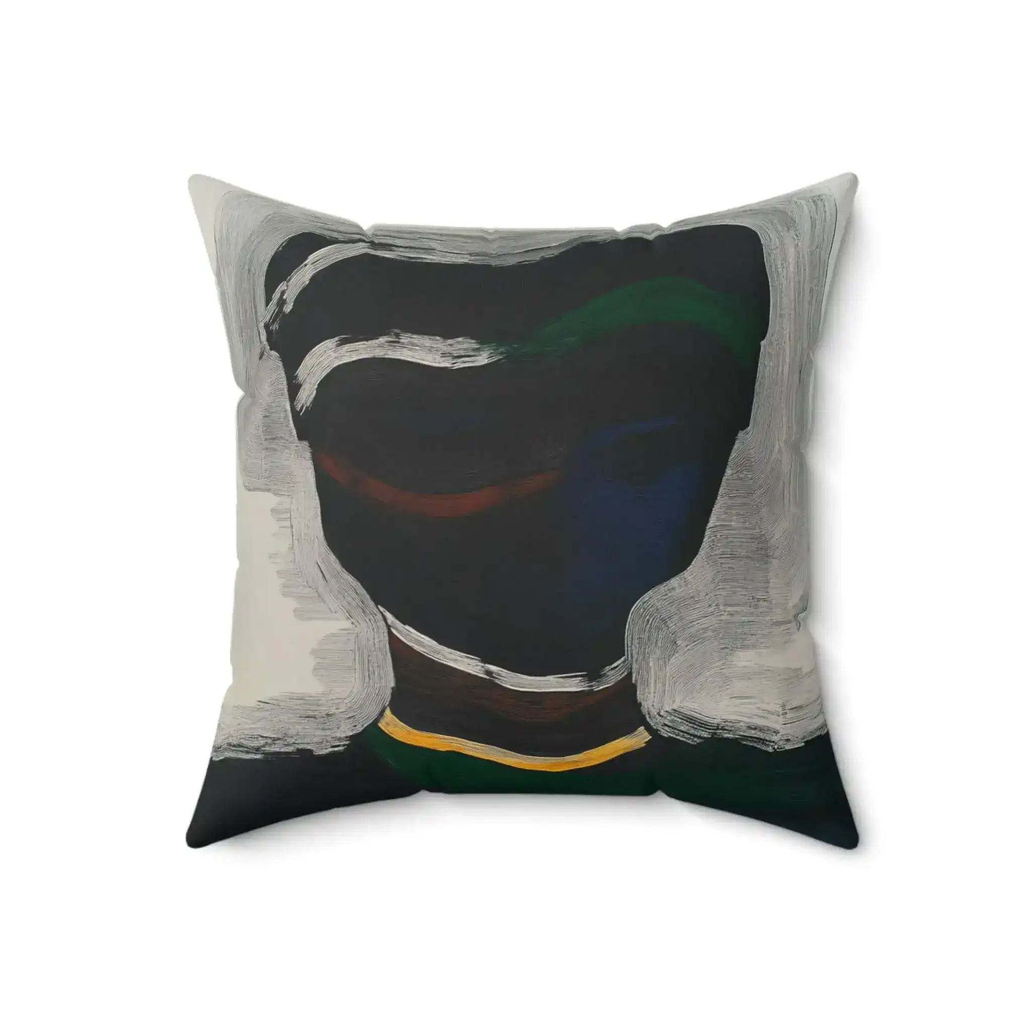 Silent Currents Throw Pillow - Image 3