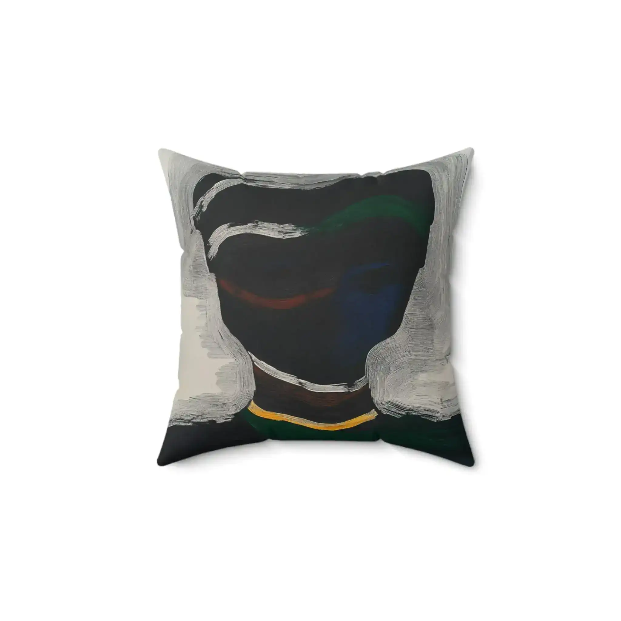 Silent Currents Throw Pillow - Image 5