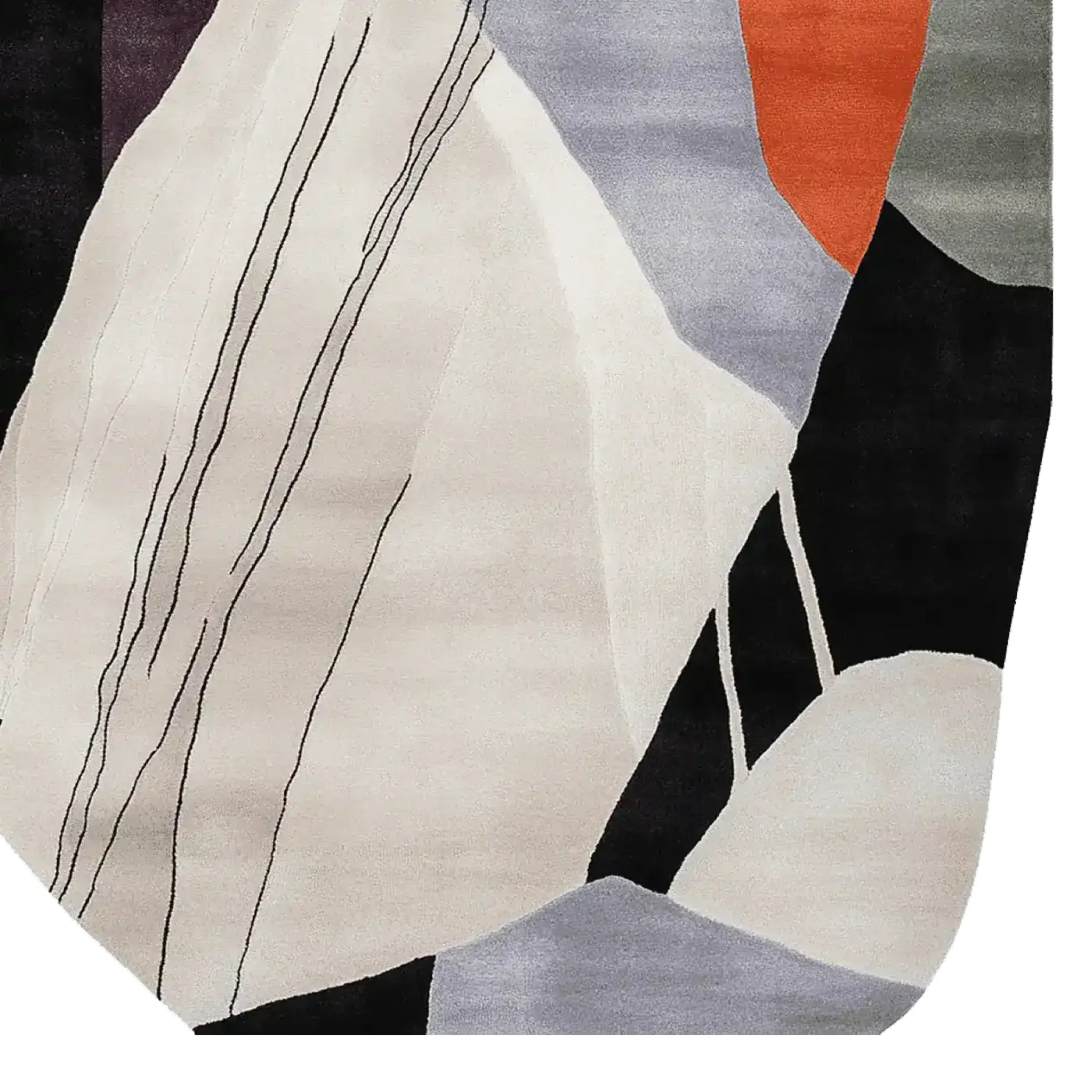 Silent Shape Theory Hand Tufted Rug - Image 11