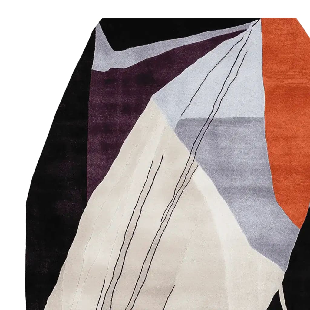 Silent Shape Theory Hand Tufted Rug - Image 6