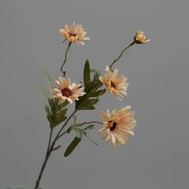 Silk Daisy Dandelion Ball Artificial Flowers - Image 18