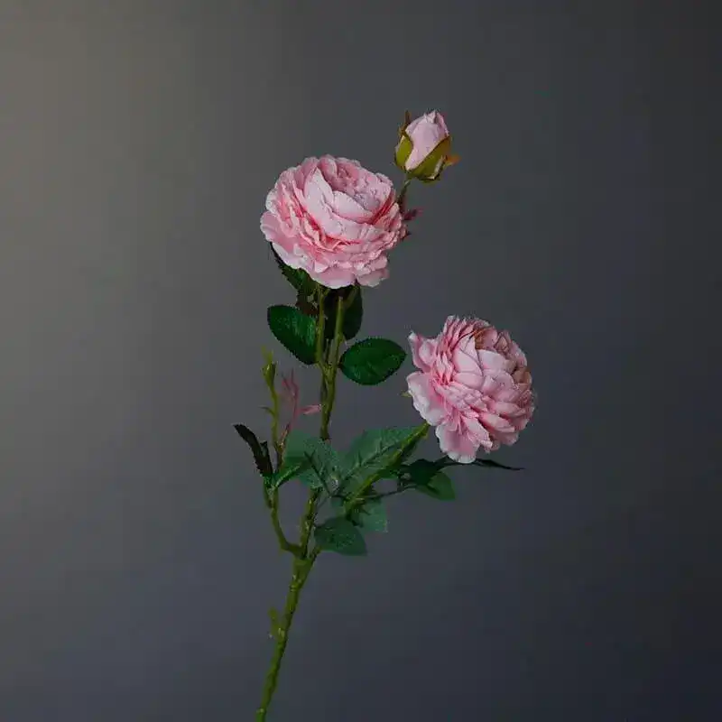 Silk Peony Floral Stem - 2 pcs - Image 2