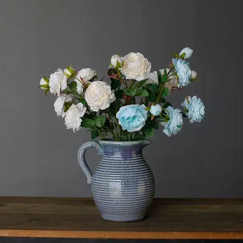 Silk Peony Floral Stem - 2 pcs - Image 8