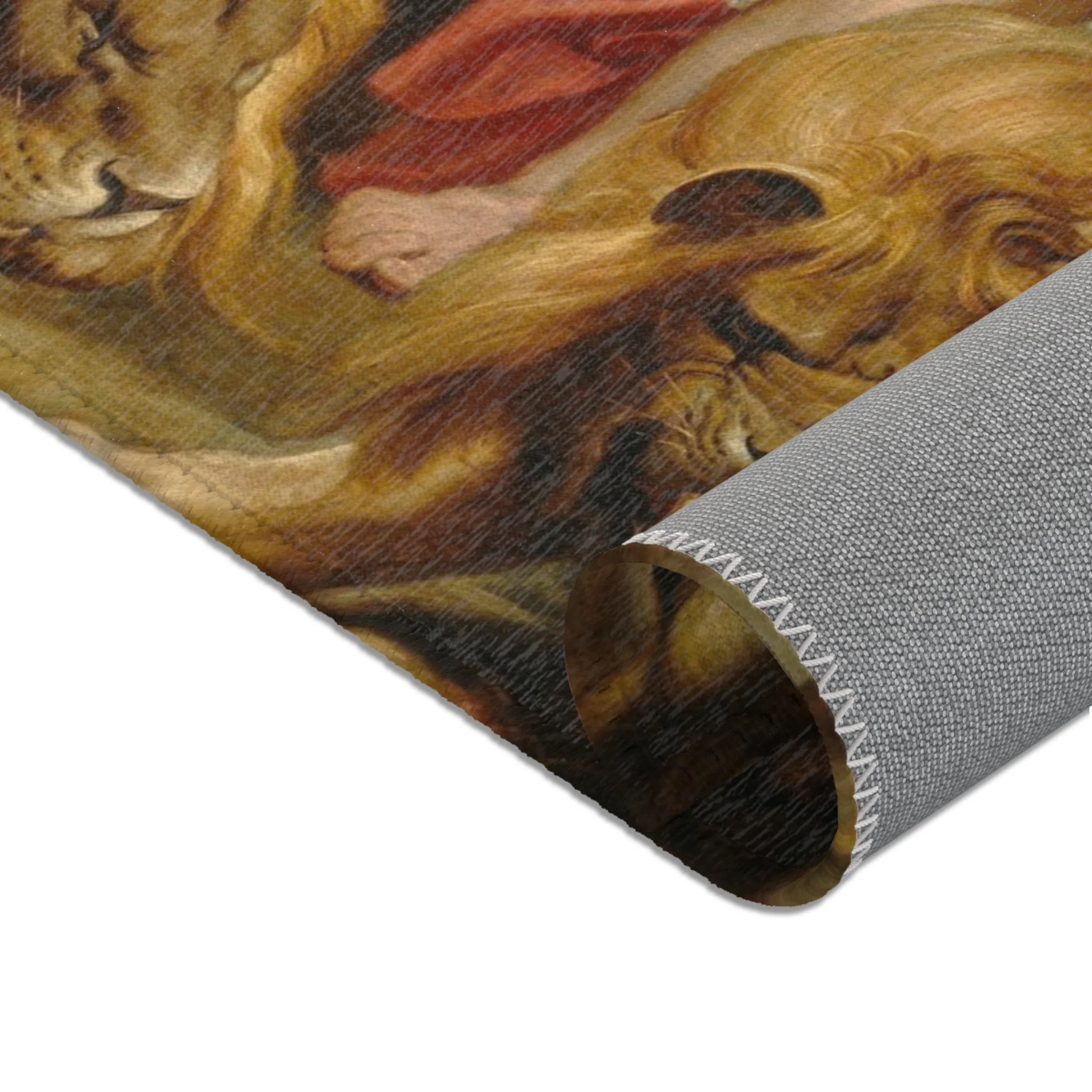 Sir Peter Paul Rubens - Daniel in the Lions' Den - Google Art Project | Area Rug - Image 16