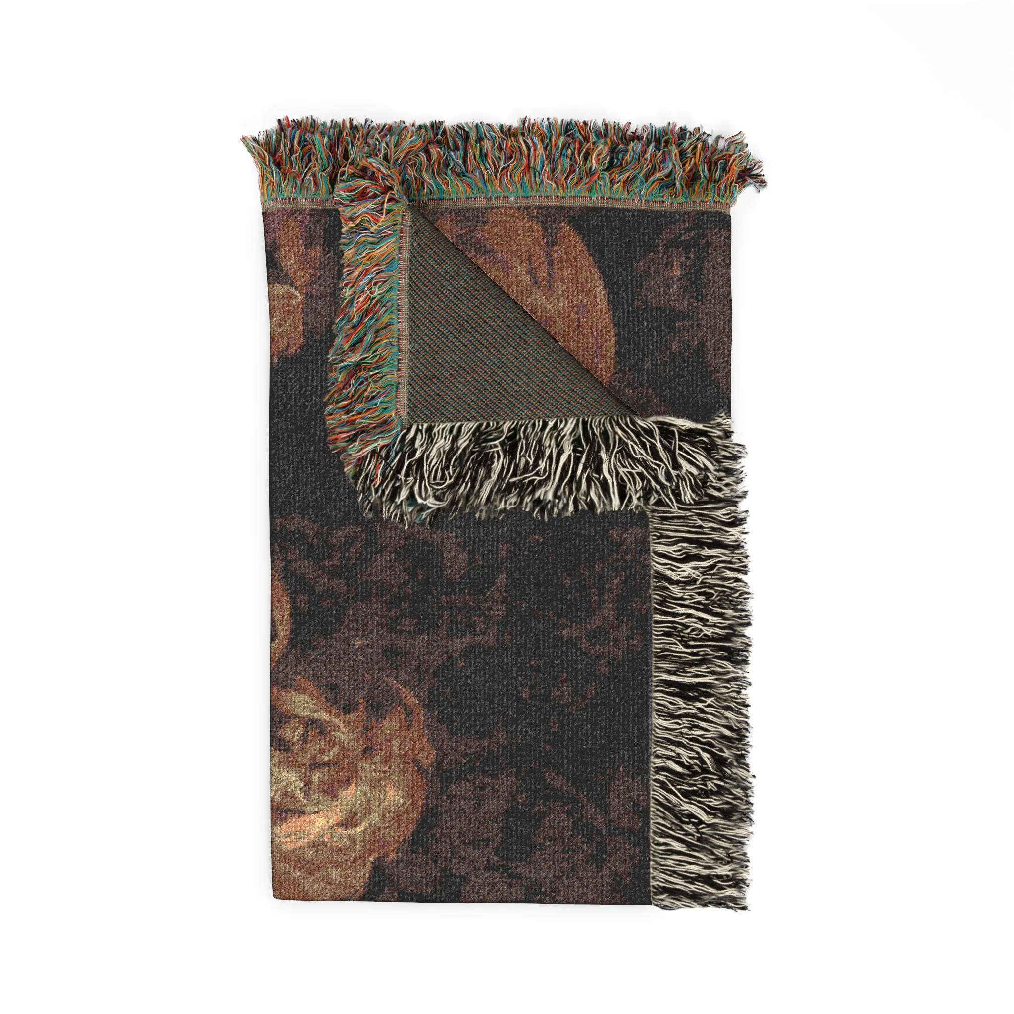 Sir Peter Paul Rubens - Daniel in the Lions' Den - Google Art Project | Woven Tapestry Blanket - Image 5