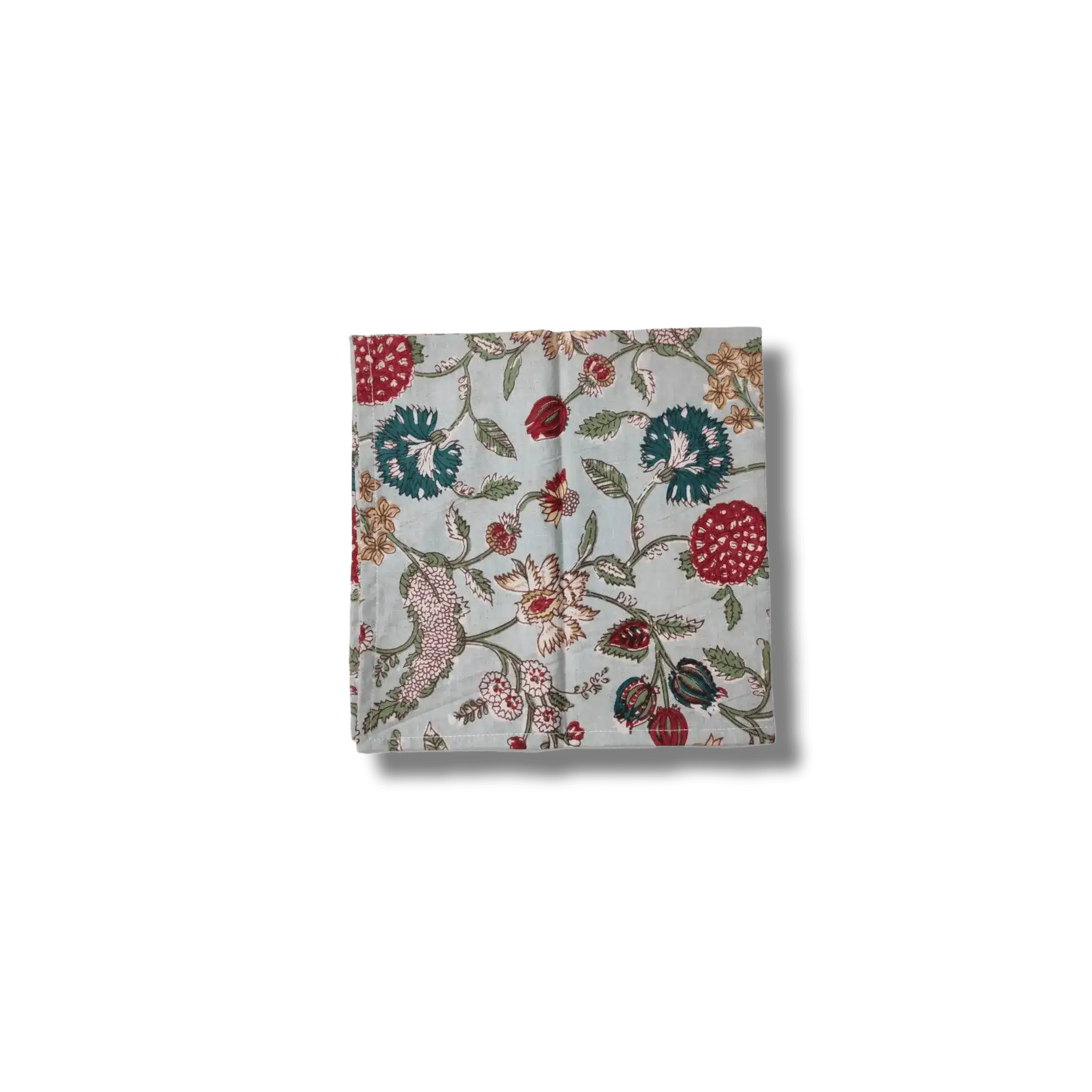 Skyer Hand Block Printed Cotton Napkins - Image 6