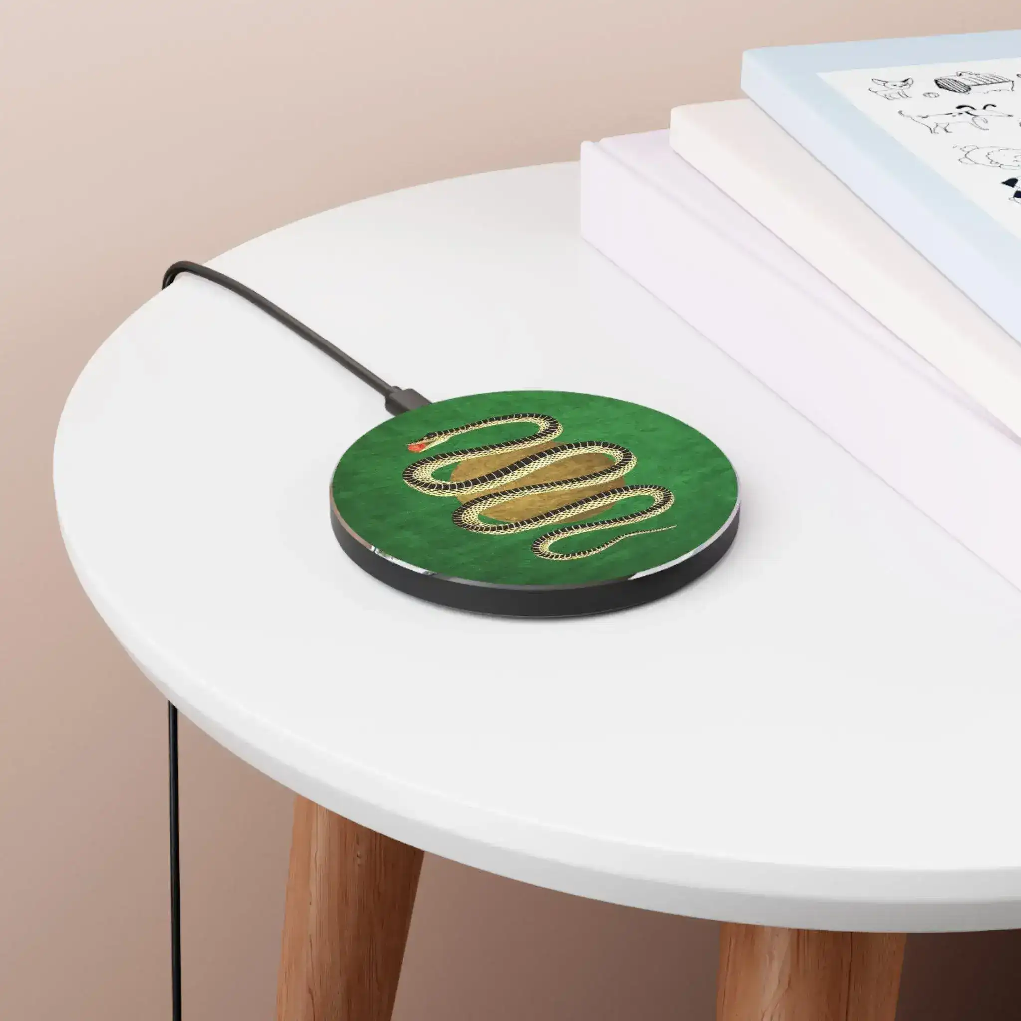 Snake and Adam Green Wireless Charger - Image 3