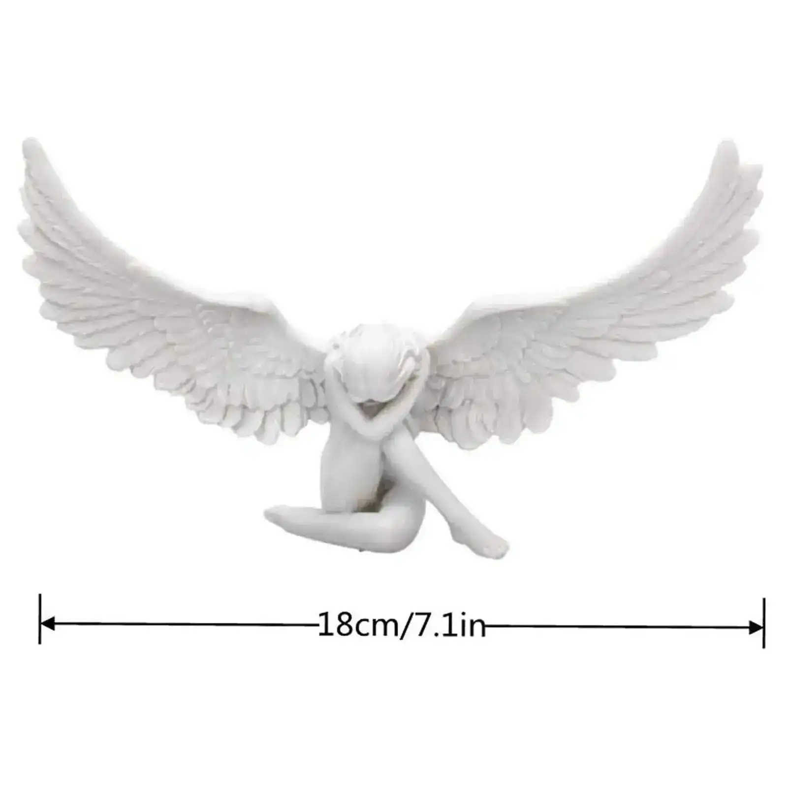 Sobbing Angel Garden Statue - Image 2