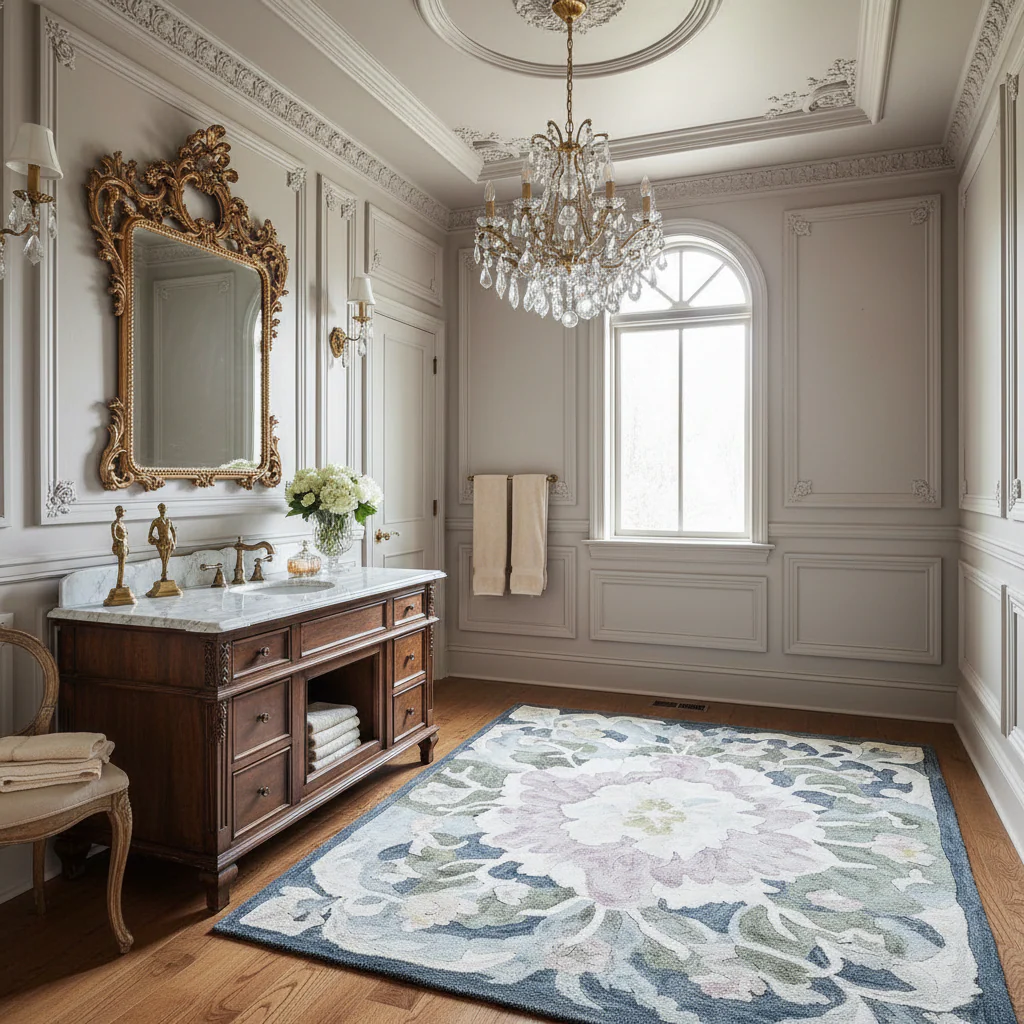 Soft Bloom Rhapsody Hand Tufted Rug - Image 2