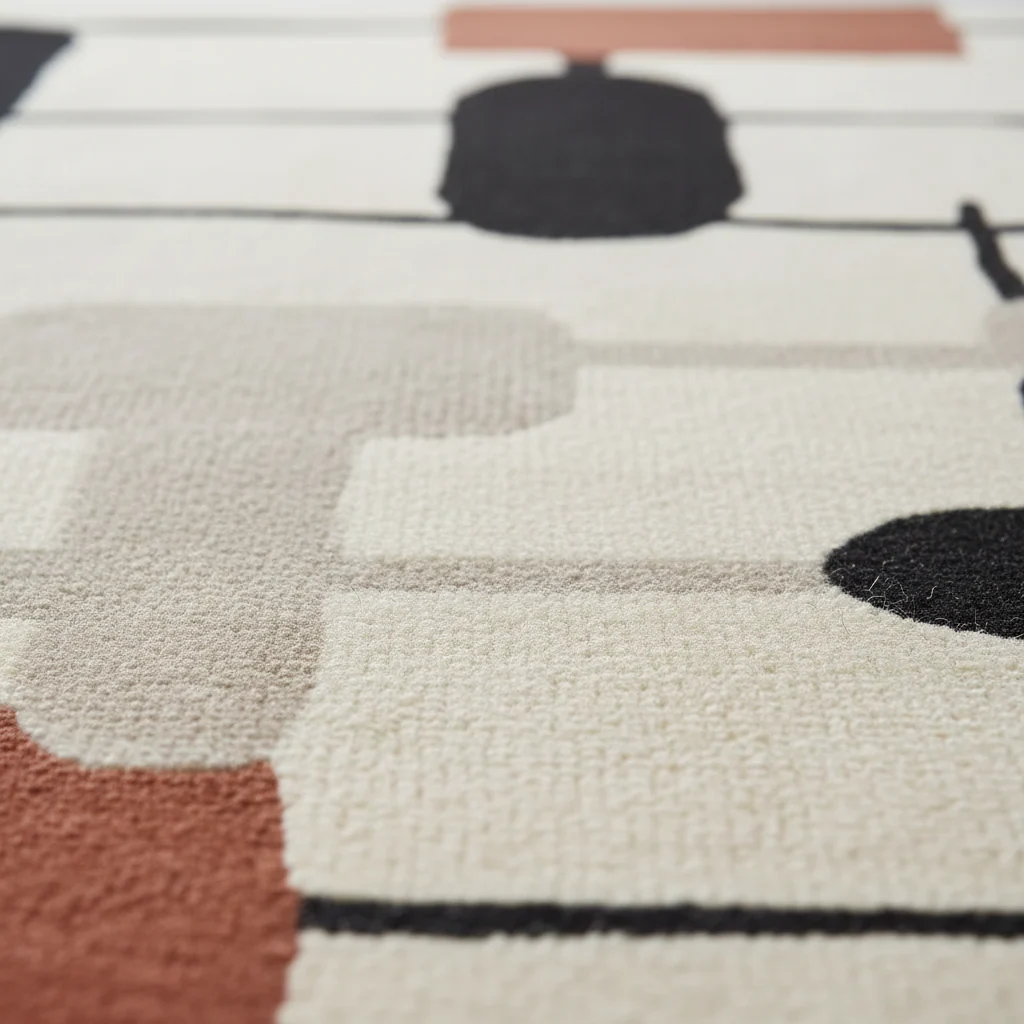 Soft Circuit Rhythm Hand Tufted Rug - Image 3