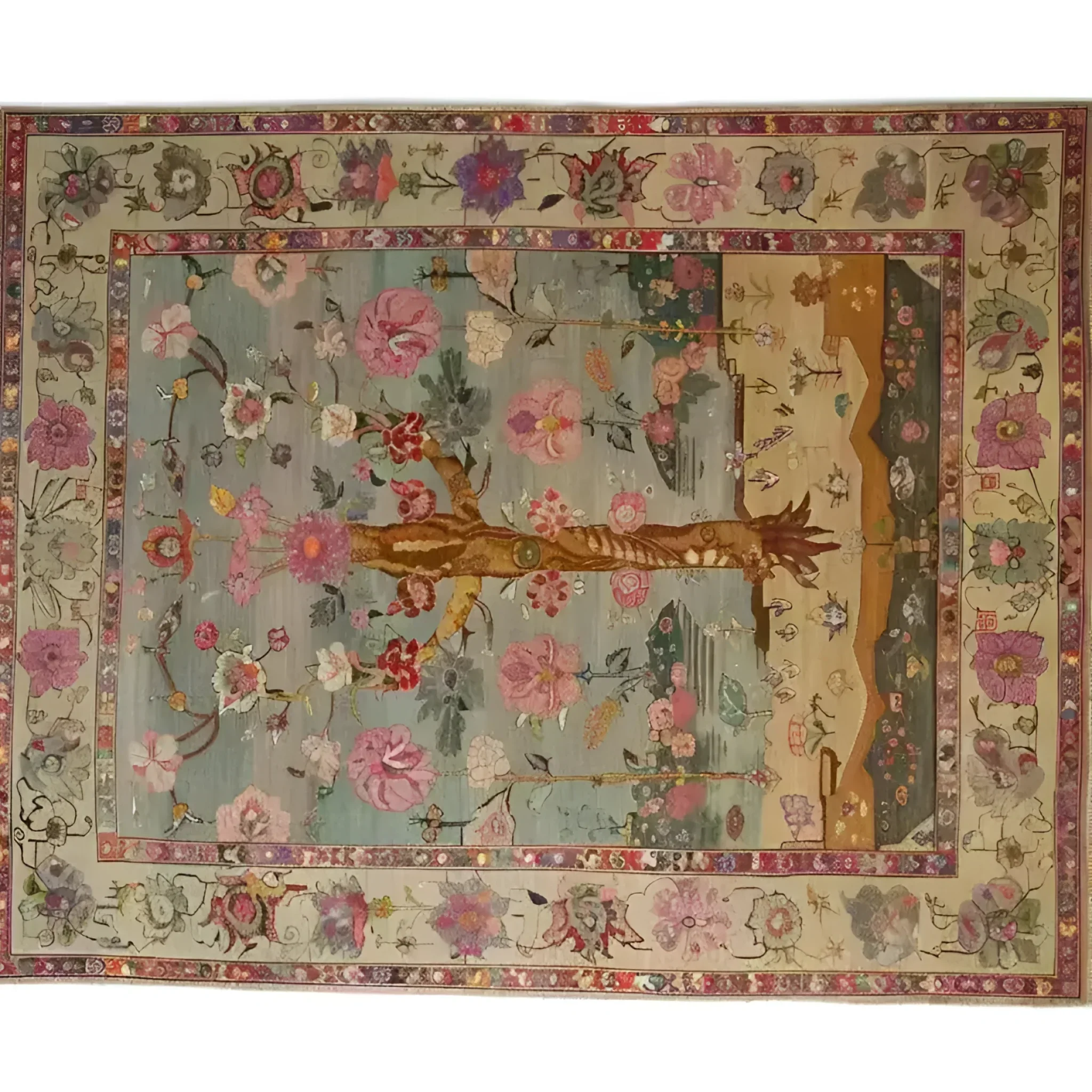 Soft Harmony Tapestry Hand Knotted Area Rug - Image 2