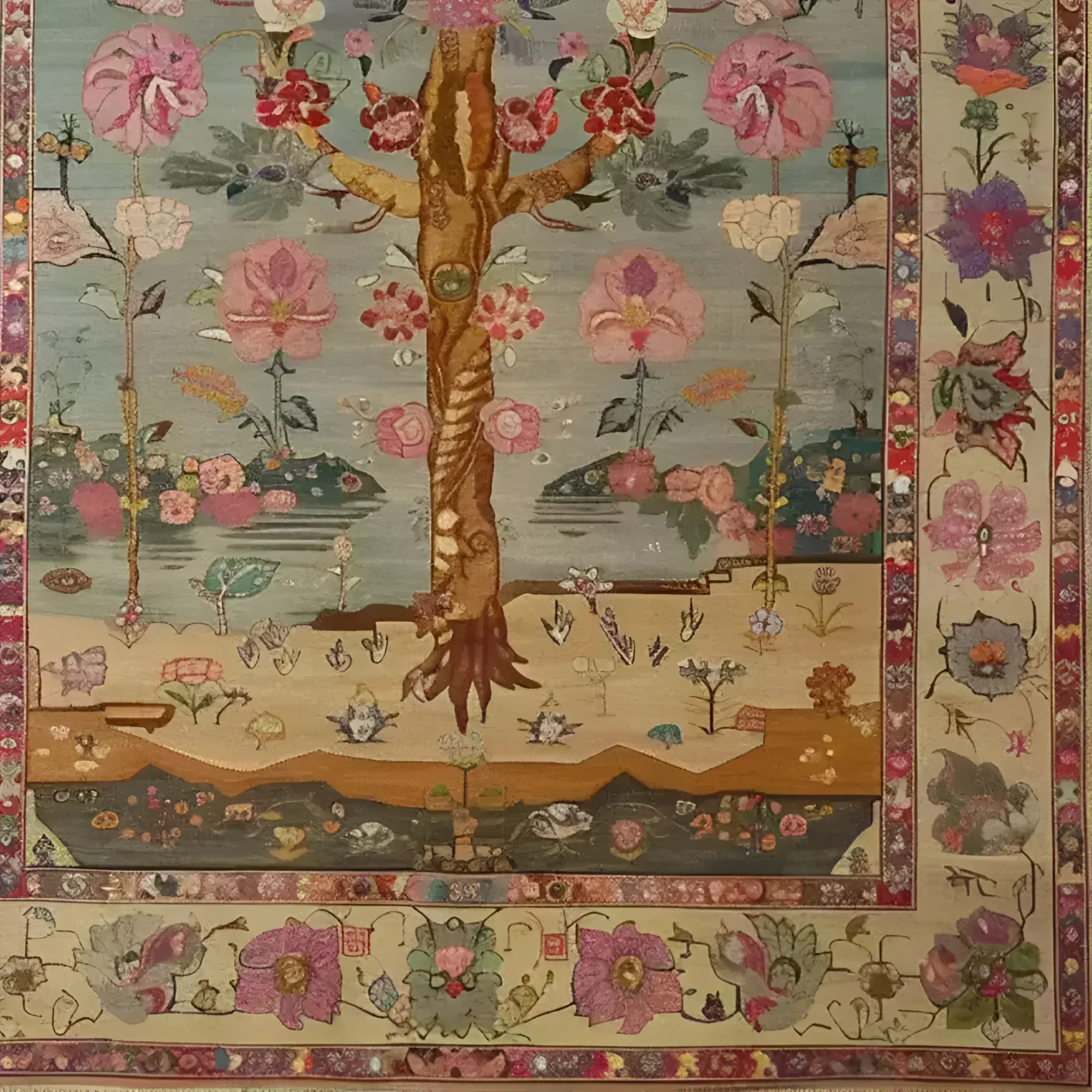 Soft Harmony Tapestry Hand Knotted Area Rug - Image 5