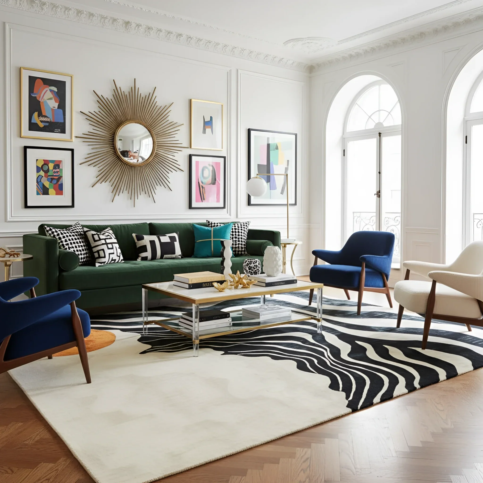 Solar Symphony Hand Tufted Rug - Image 3