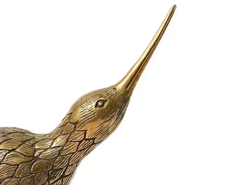 Solid Brass Kiwi Miniature Figurine - Image 3