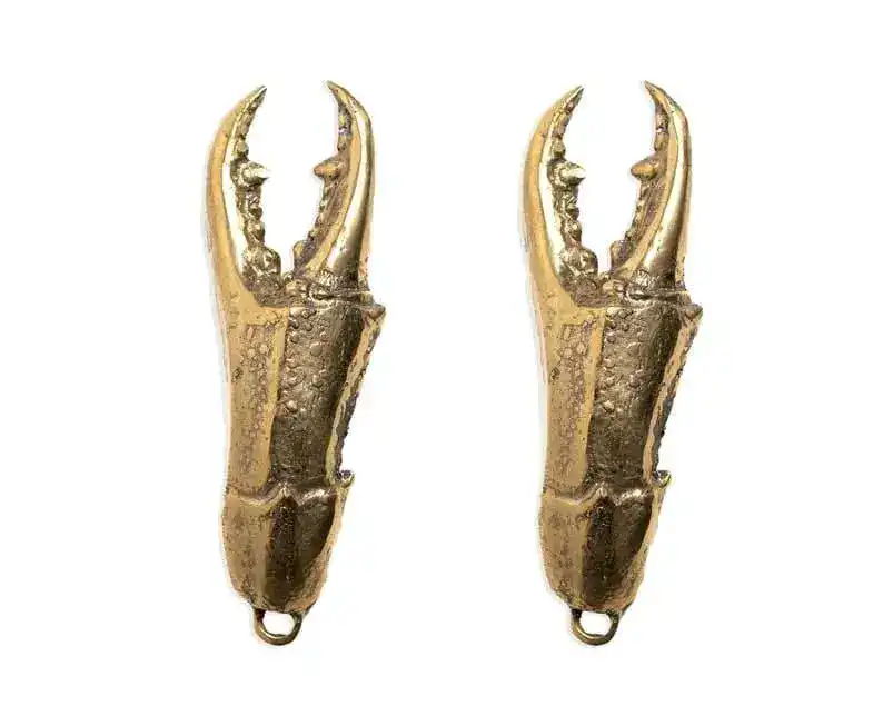 Solid Brass Lobster Claw Bottle Opener - Image 4