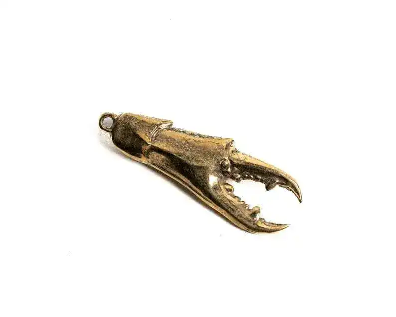 Solid Brass Lobster Claw Bottle Opener - Image 6