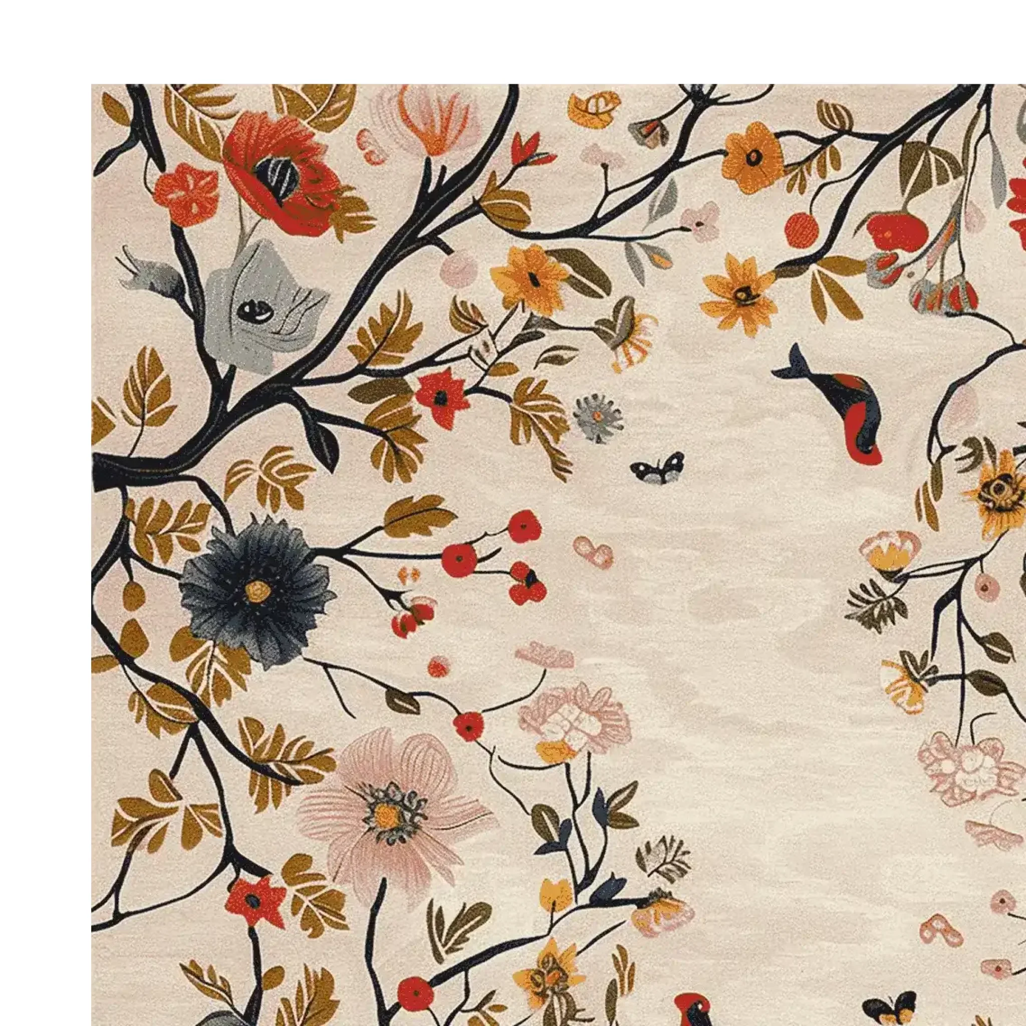 Song of the Vine Hand Tufted Rug - Image 3