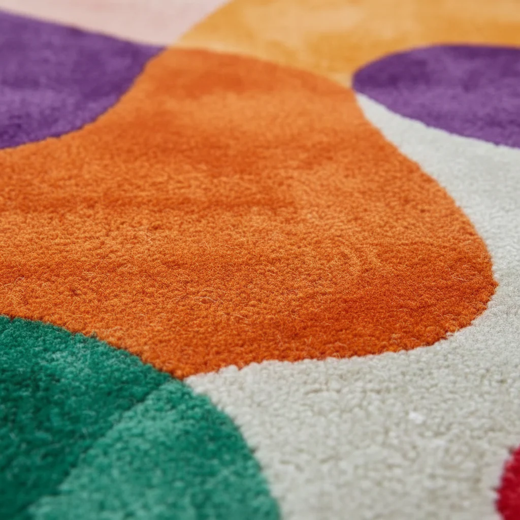 Spectrum Shapes Hand Tufted Rug Runner - Image 5