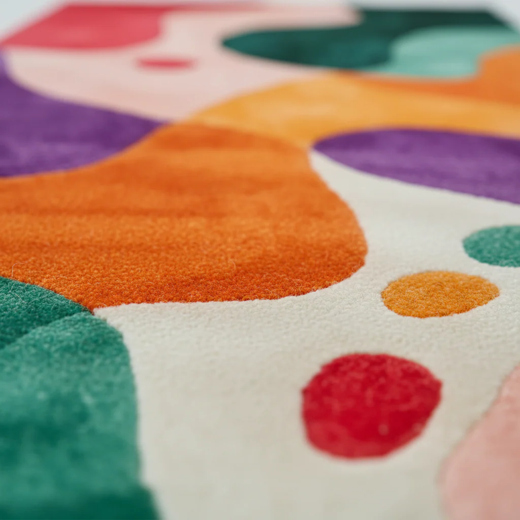 Spectrum Shapes Hand Tufted Rug Runner - Image 6