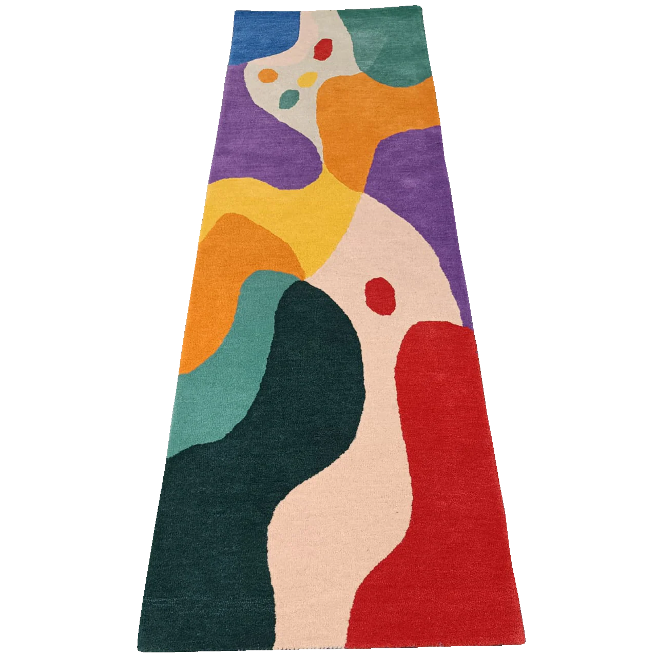 Spectrum Shapes Hand Tufted Rug Runner - Image 8