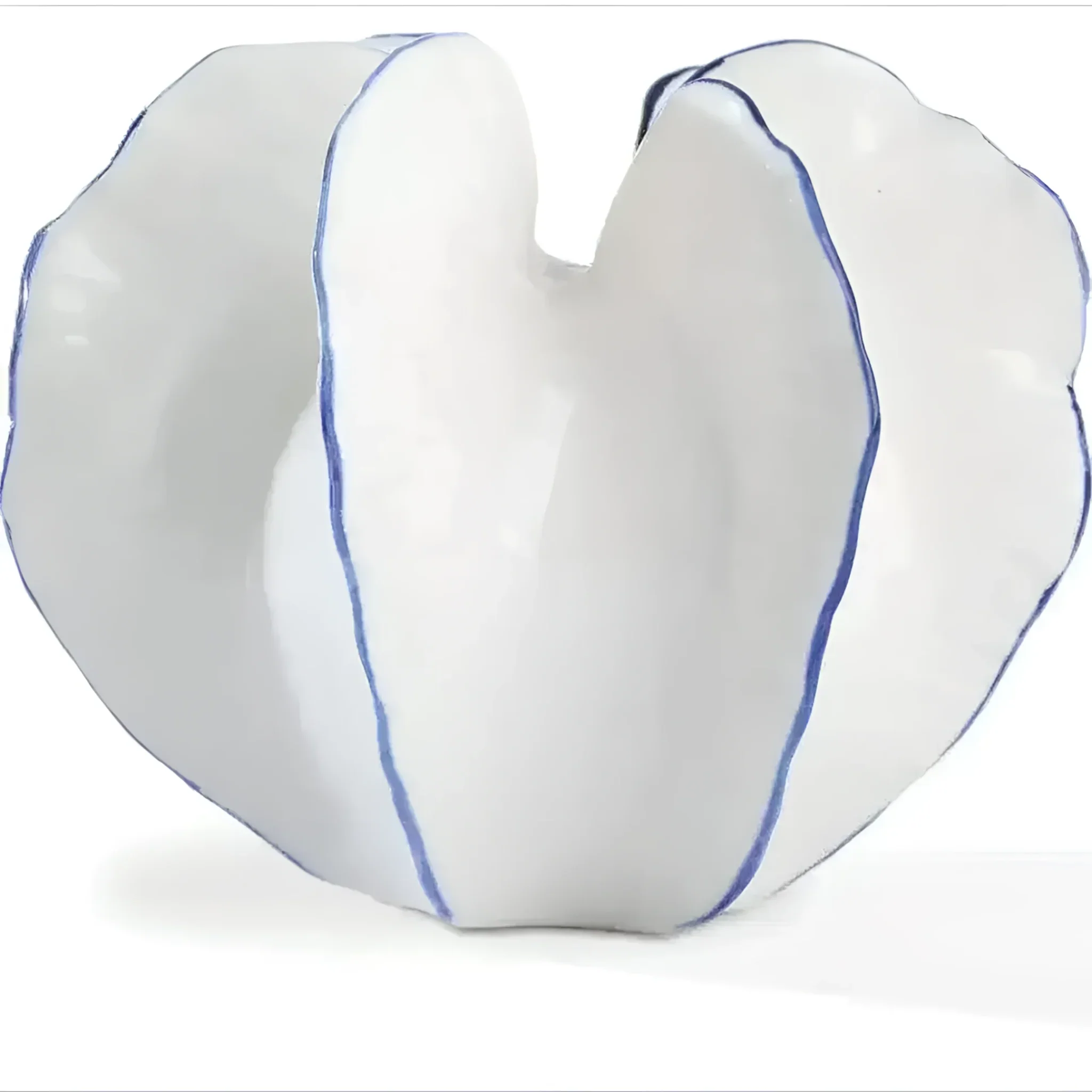 Sper Hand made White Ceramic Vase - Image 3