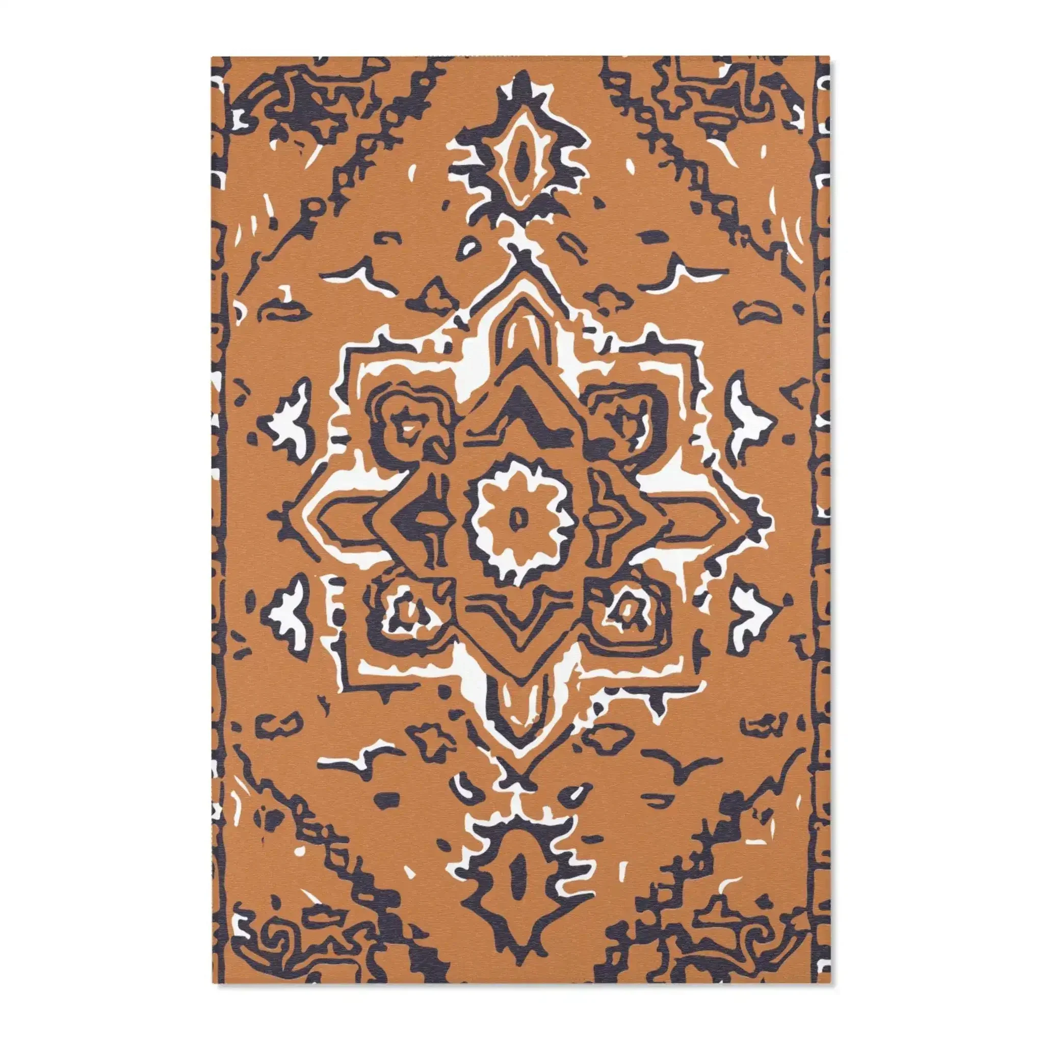Spiced Terra Bloom Accent Rug - Image 3