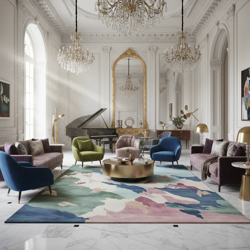 Spring Earth Harmony Hand Tufted Rug - Image 2