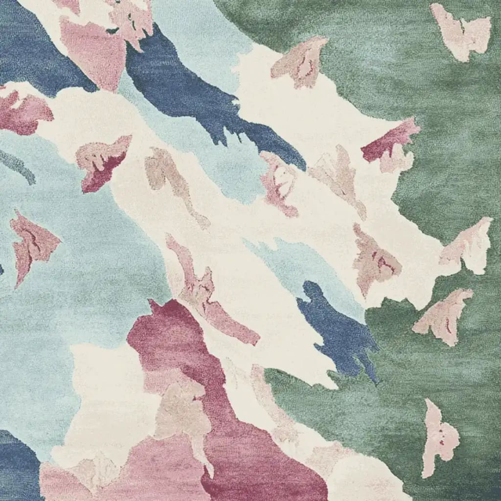 Spring Earth Harmony Hand Tufted Rug - Image 5